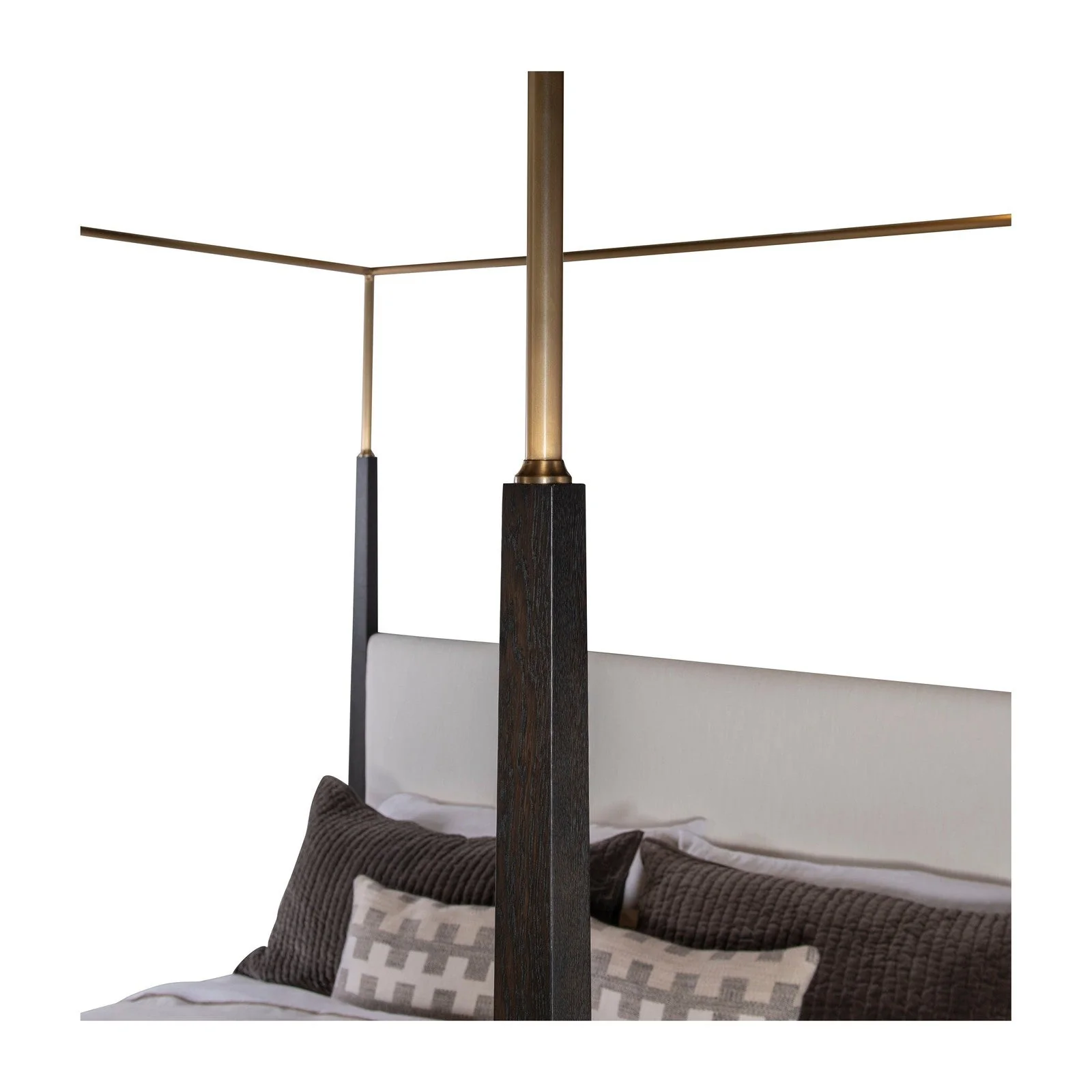 Century Furniture Metal Canopy Poster Bed - Image 3