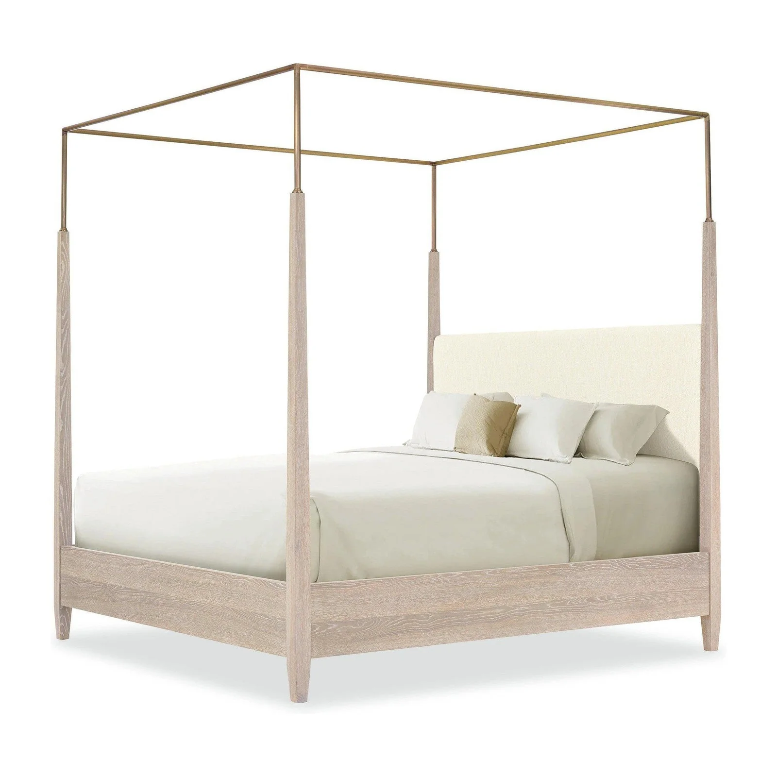 Century Furniture Metal Canopy Poster Bed - Image 4