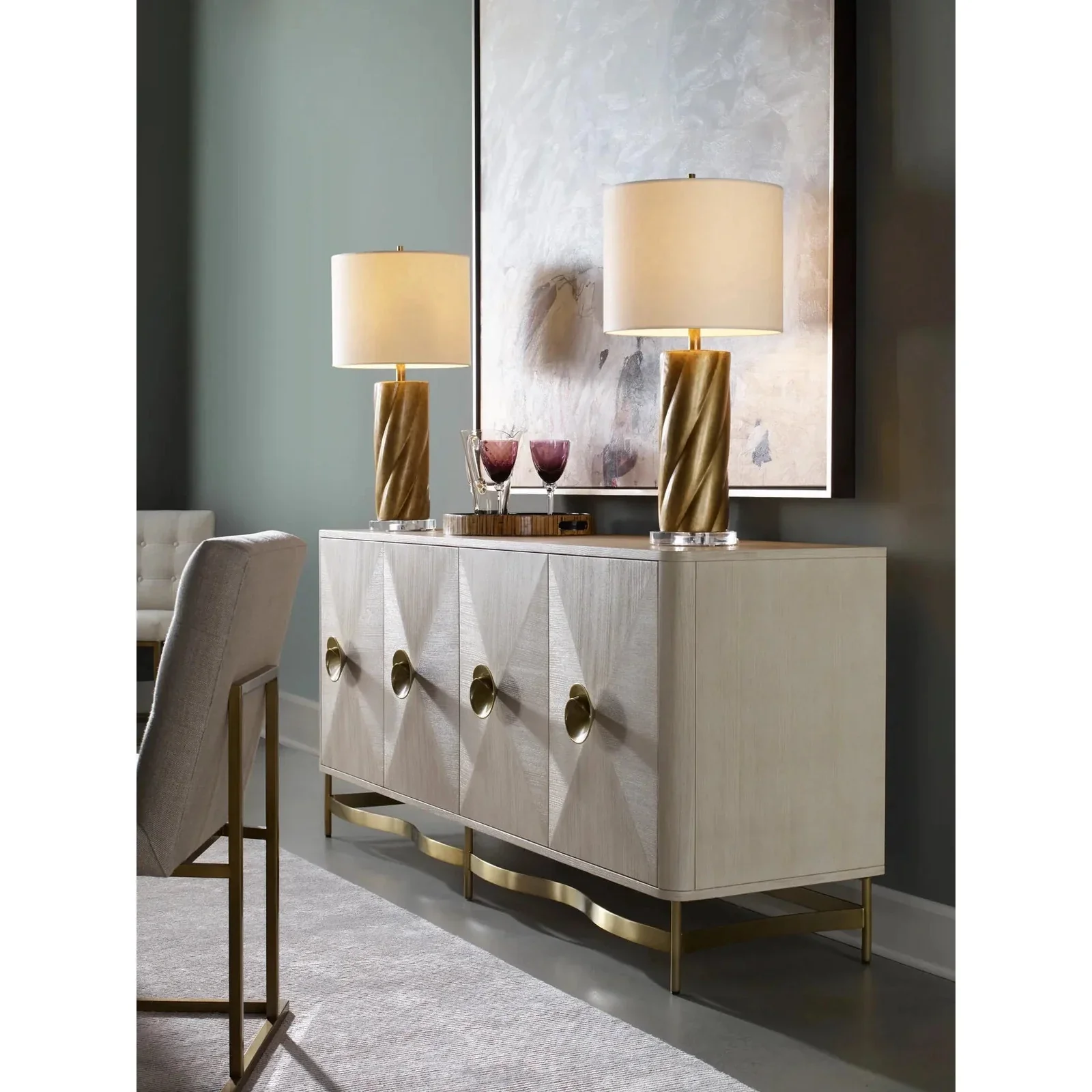 Century Furniture Monarch Bardot Dining Table - Image 4