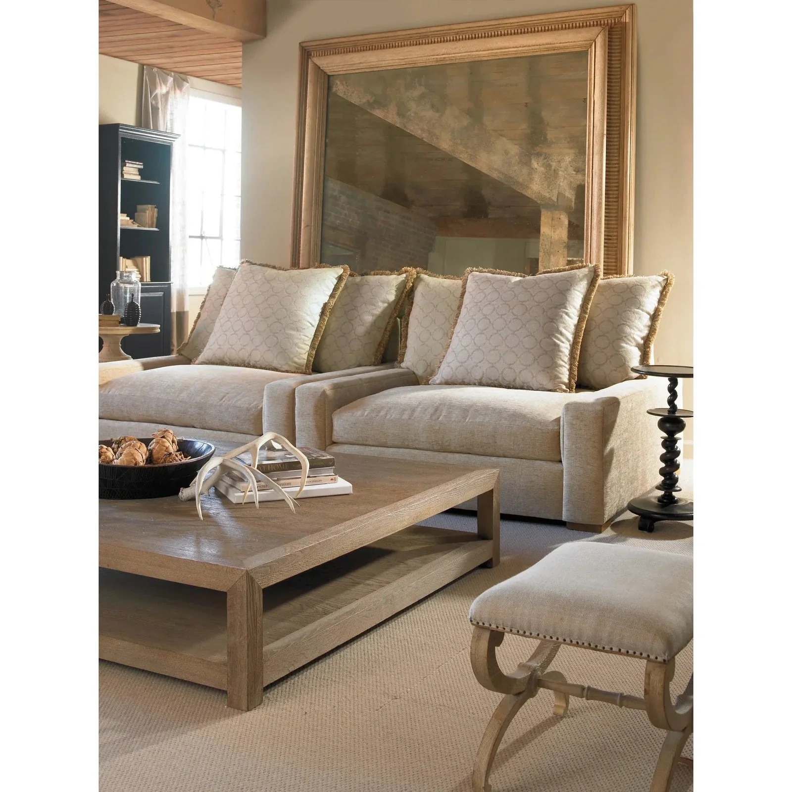 Century Furniture Monarch Large Sonoma Cocktail Table - Image 3