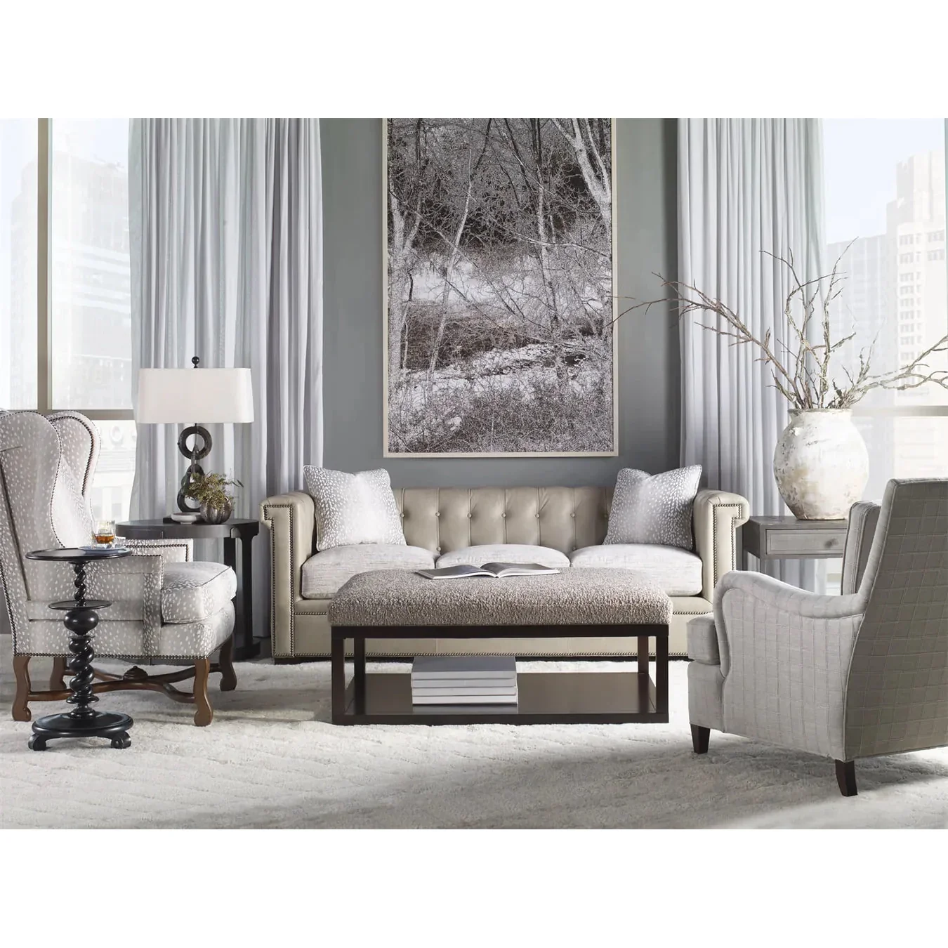 Century Furniture Monarch Lucia Candle Stand - Image 3