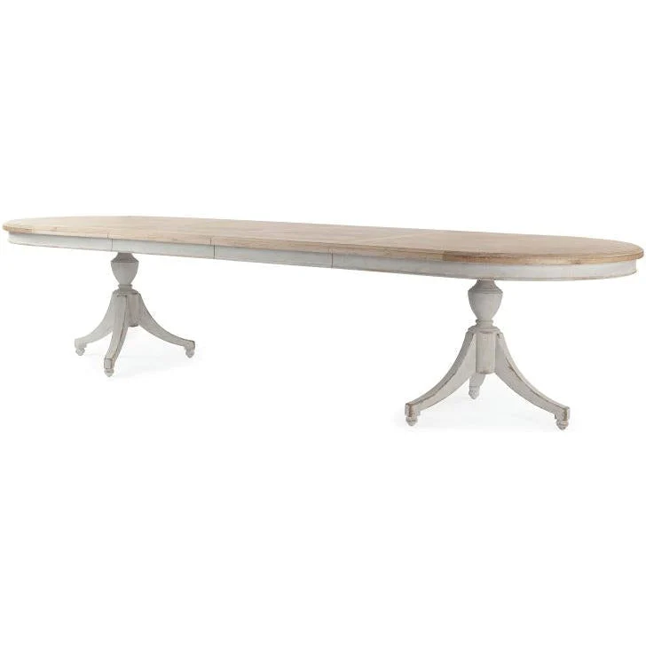 Century Furniture Monarch Madeline Double Pedestal Table - Image 3