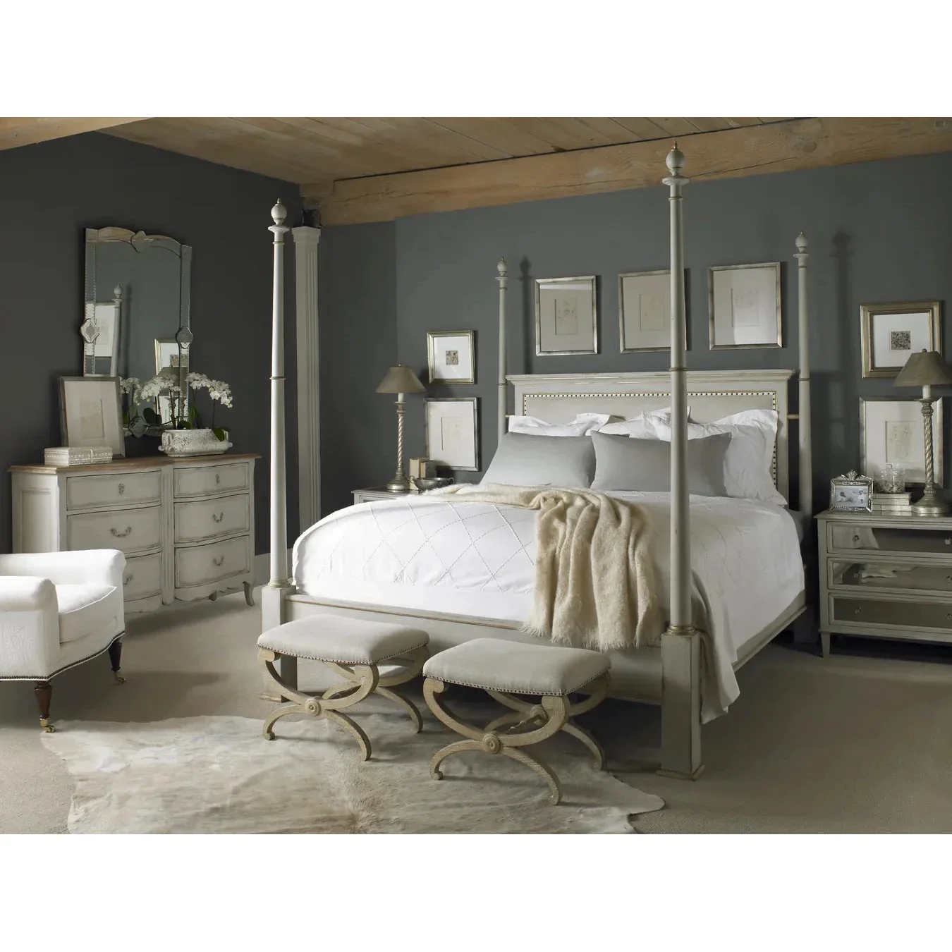 Century Furniture Monarch Madeline Poster Bed - Image 3