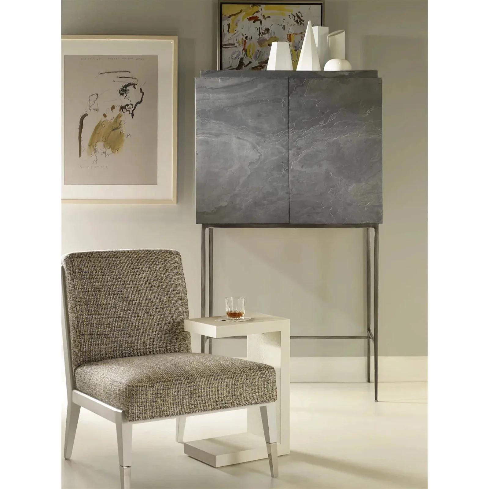 Century Furniture Monarch Monroe Side Table - Image 2