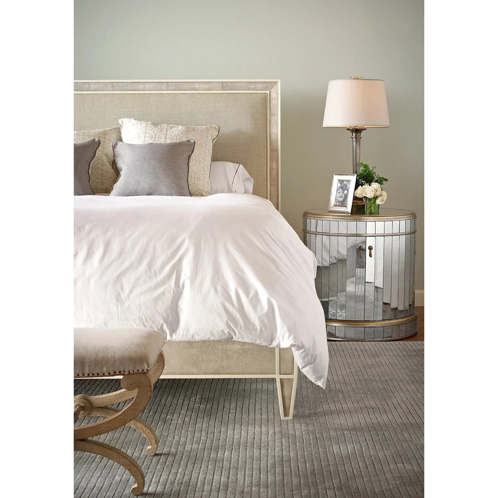 Century Furniture Monarch Taylor Upholstered Bed - Image 2
