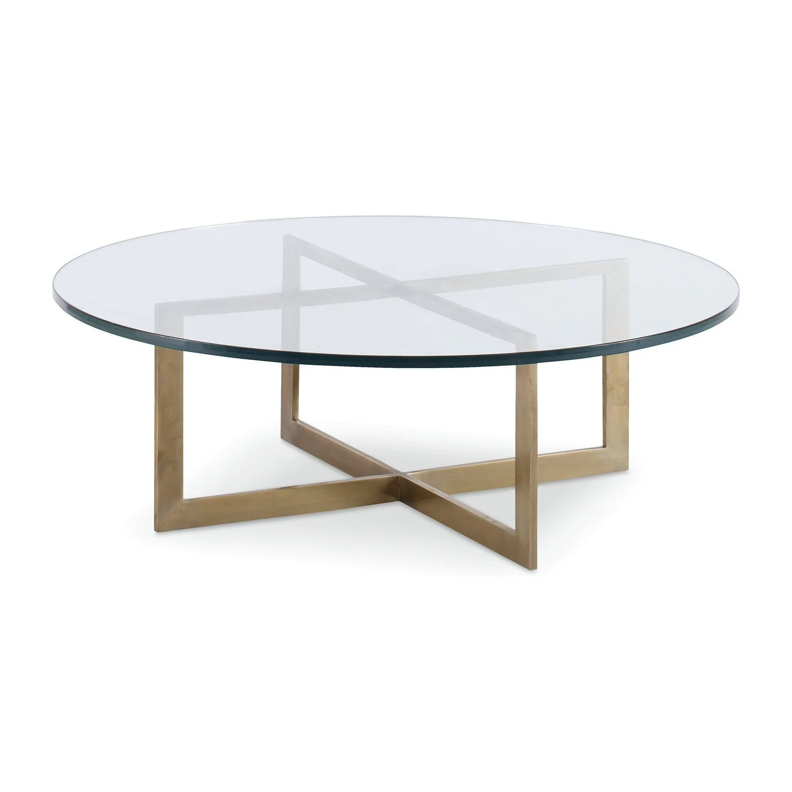 Century Furniture Nest Cocktail Table with Glass Top - Image 2