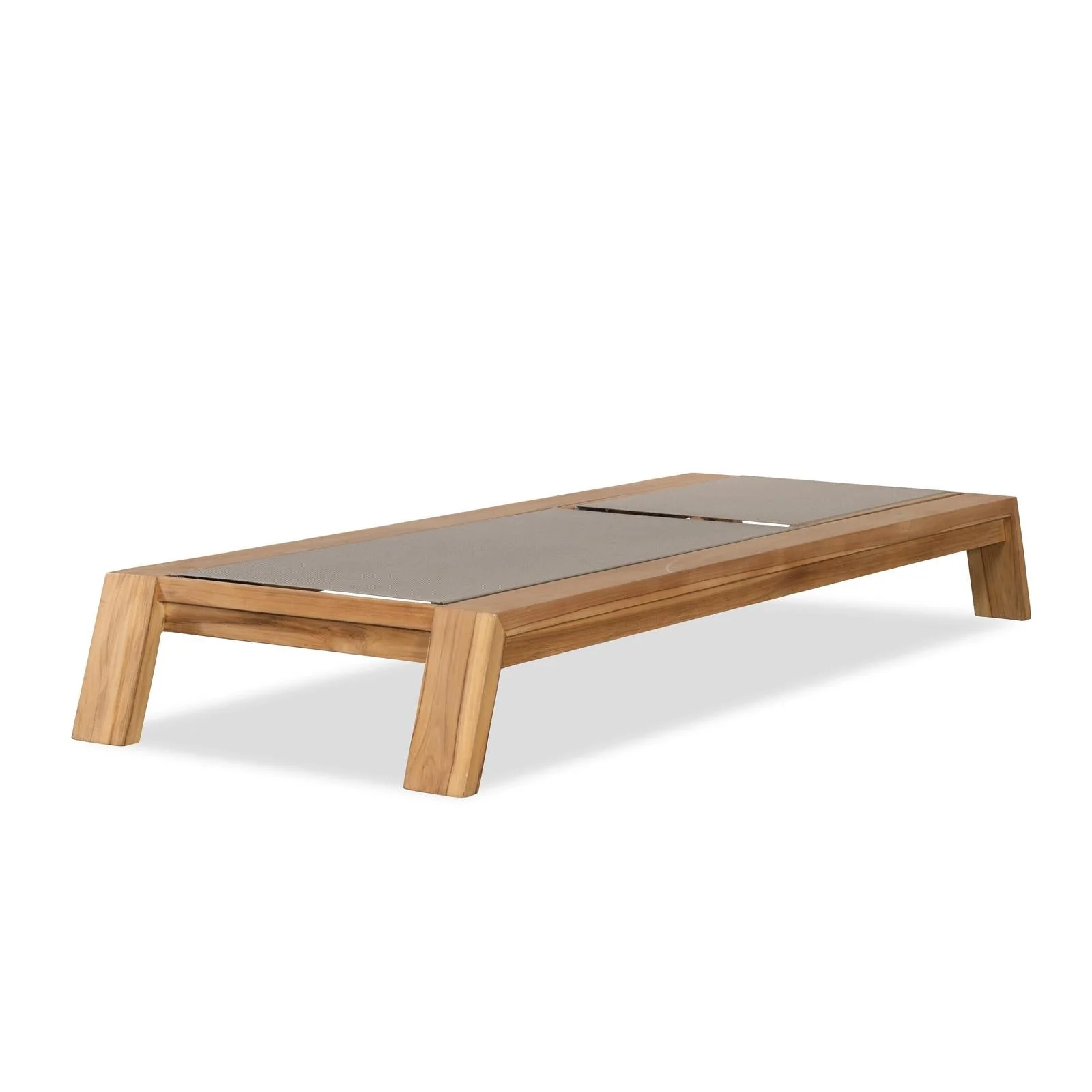 Century Furniture Outdoor Complements Poolside Teak Reclining Chaise Lounge I - Image 4