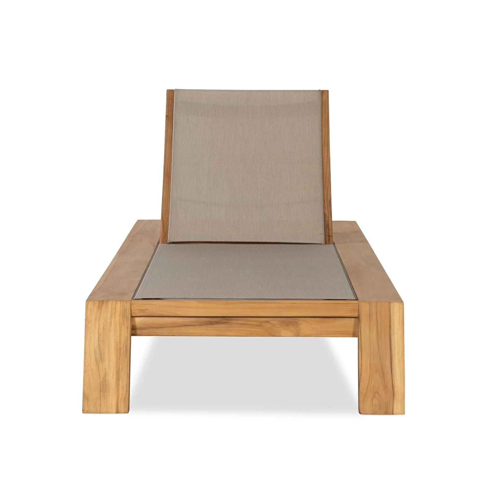 Century Furniture Outdoor Complements Poolside Teak Reclining Chaise Lounge I - Image 7