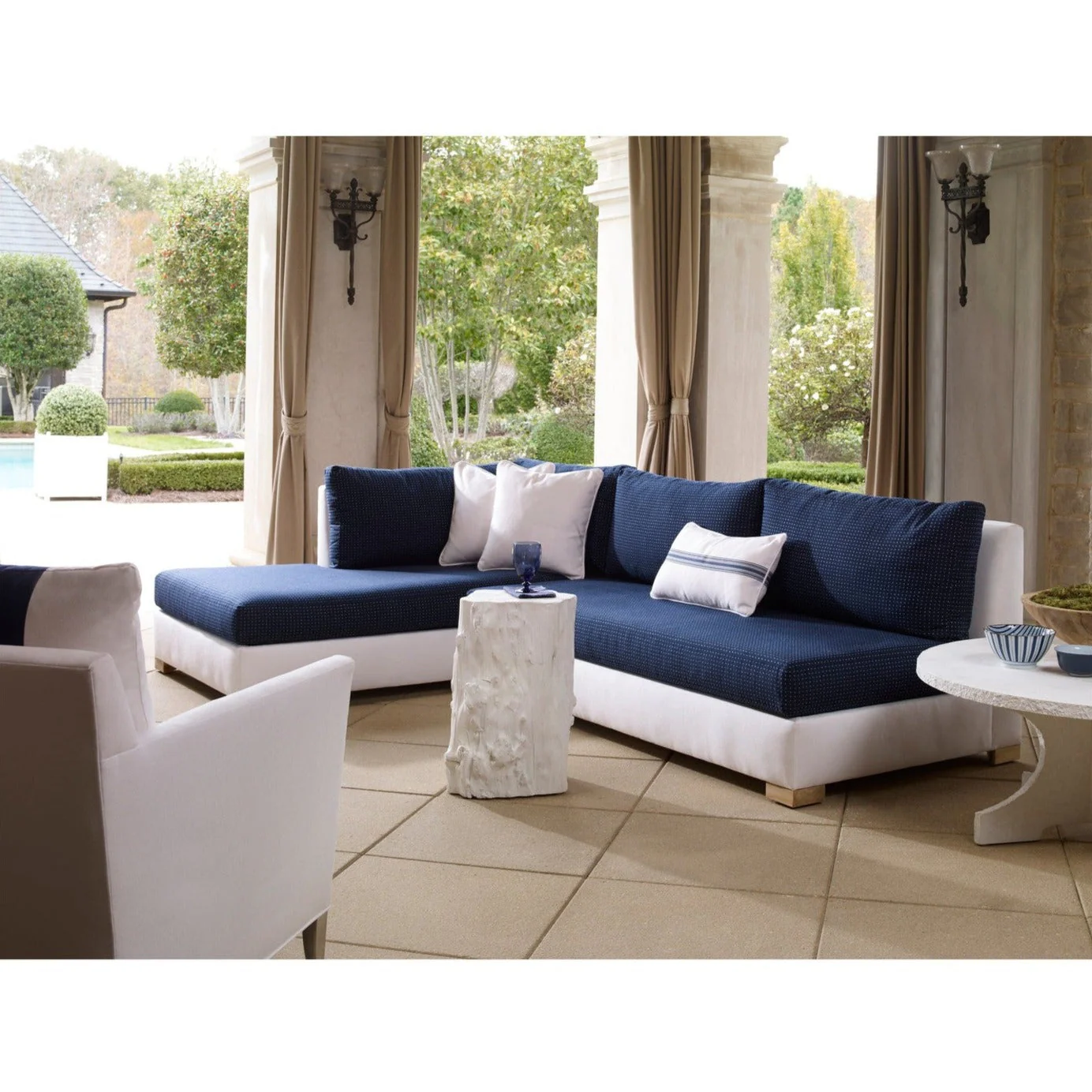 Century Furniture Outdoor Complements Side Table - Image 8
