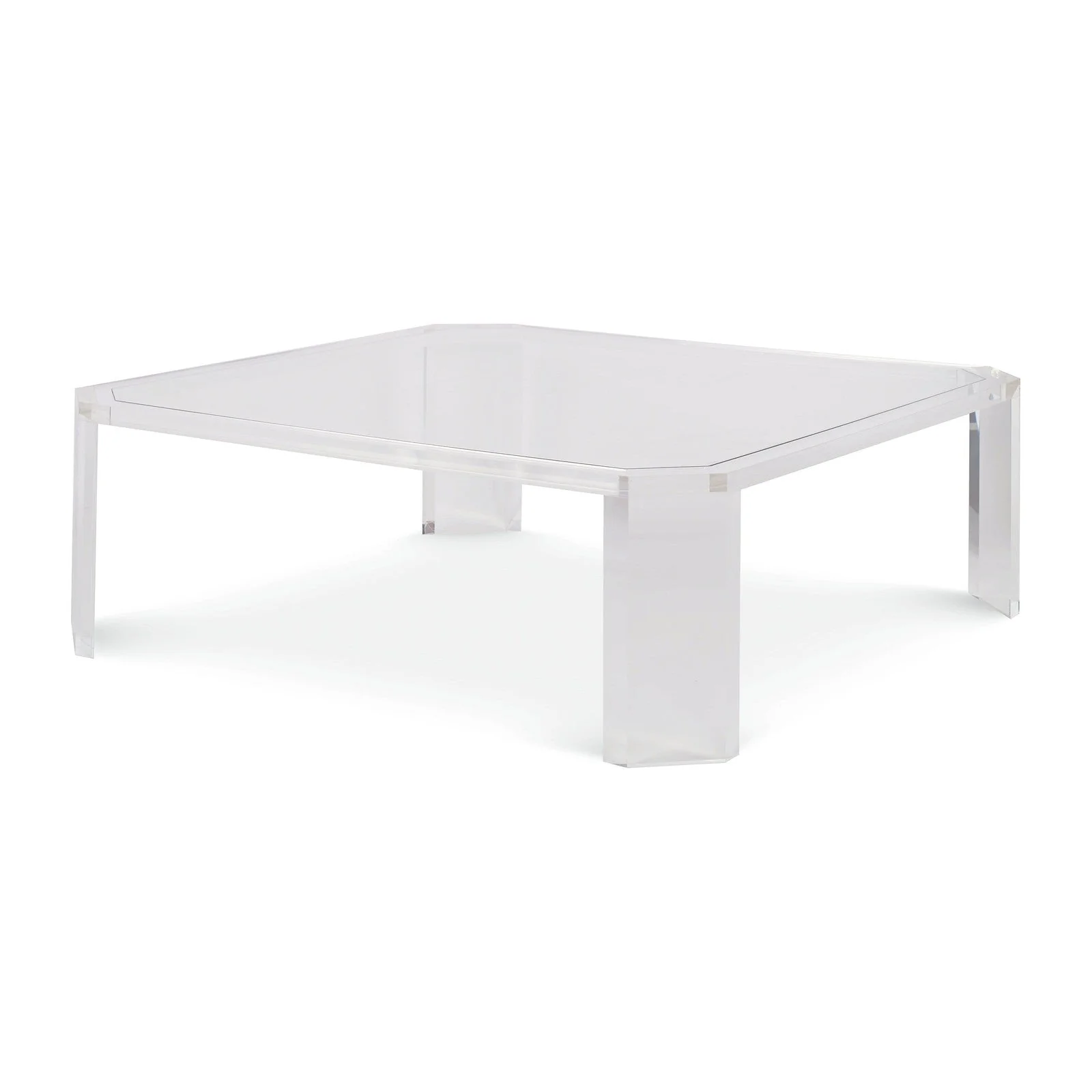 Century Furniture Phoenix Coffee Table with Glass Top - Image 3