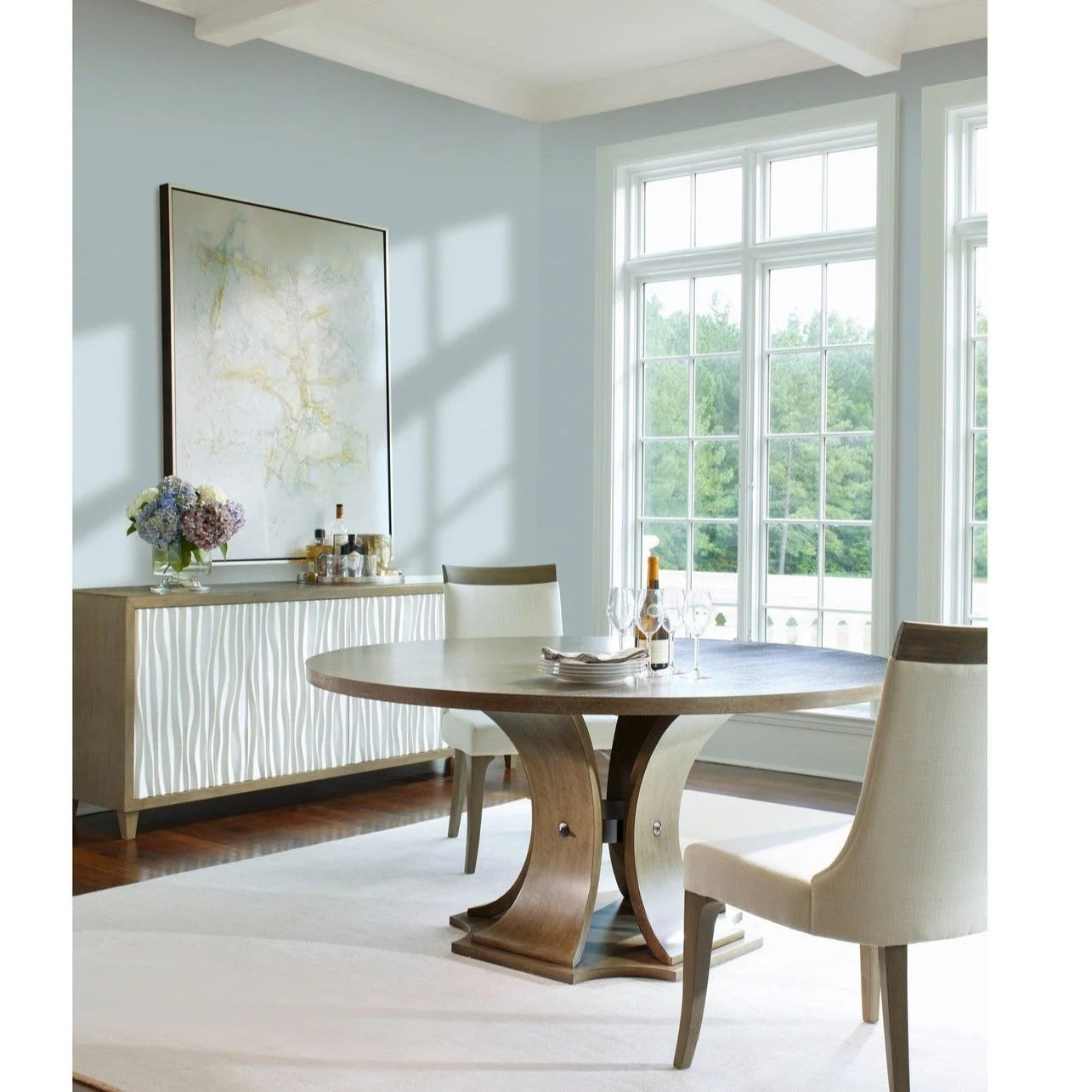 Century Furniture Sanford Round Dining Table - Image 6