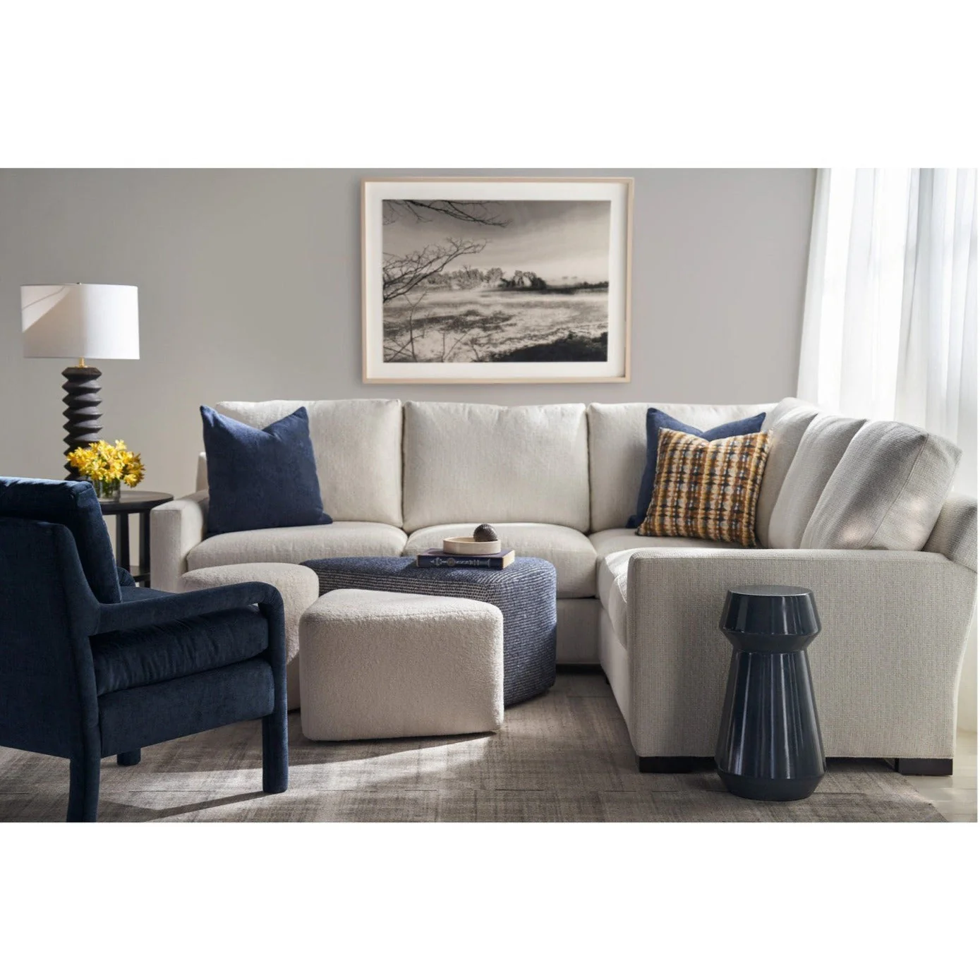 Century Furniture Stocked Charlotte Sectional - Image 2