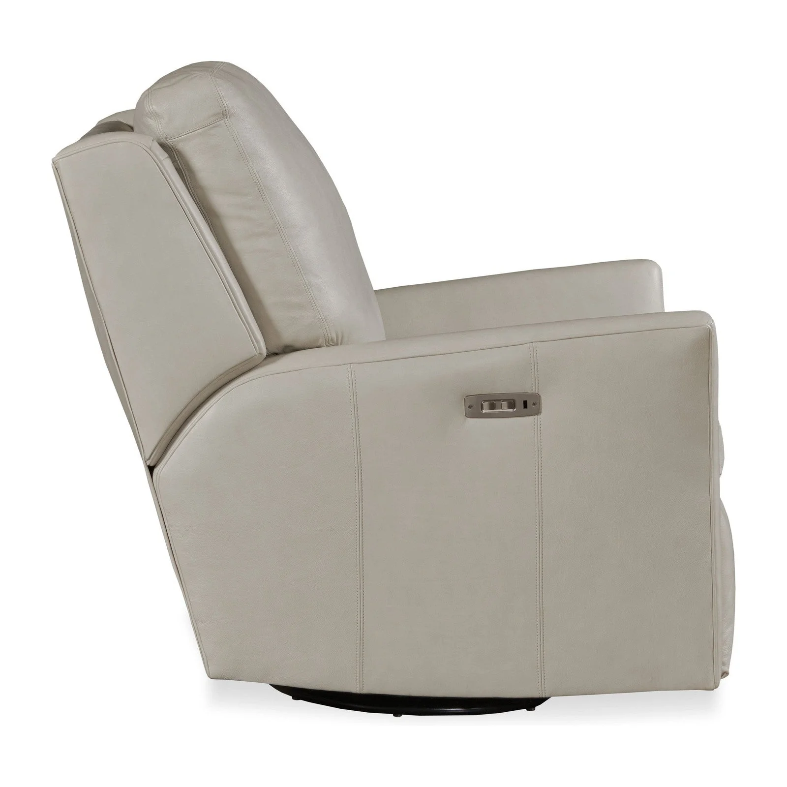 Century Furniture Stocked Reed Swivel Glider Electric Recliner - Image 3