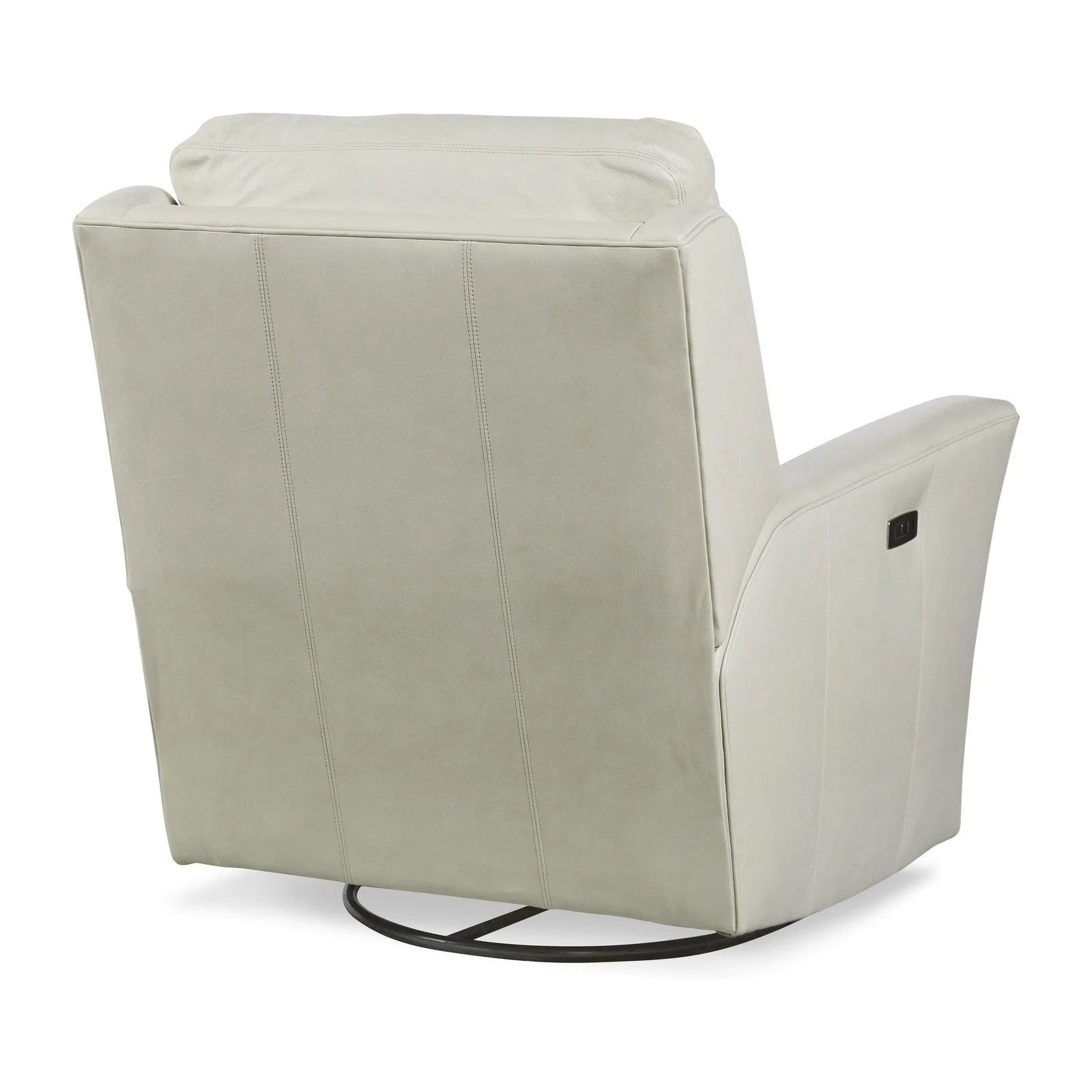 Century Furniture Stocked Reed Swivel Glider Electric Recliner - Image 6