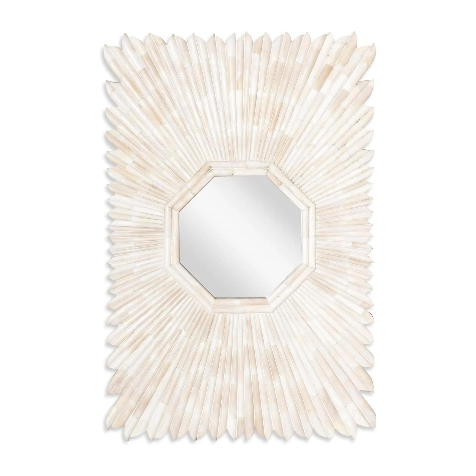 Century Furniture Sunray Bone Mirror - Image 2