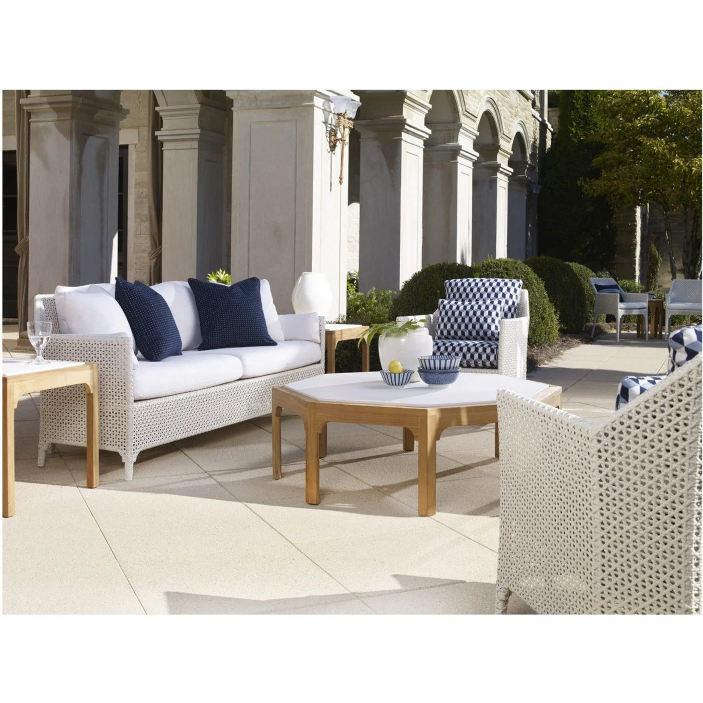 Century Furniture Tangier Teak Side Table - Image 3