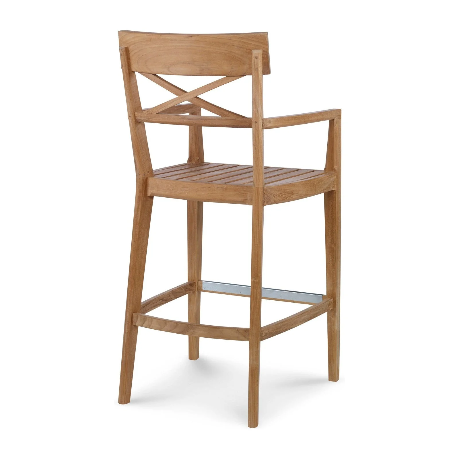 Century Furniture Teak Bar Stool - Image 3