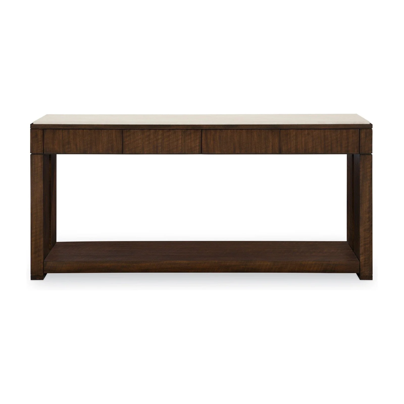 Century Furniture Warner Console Table With Stone Top - Image 3