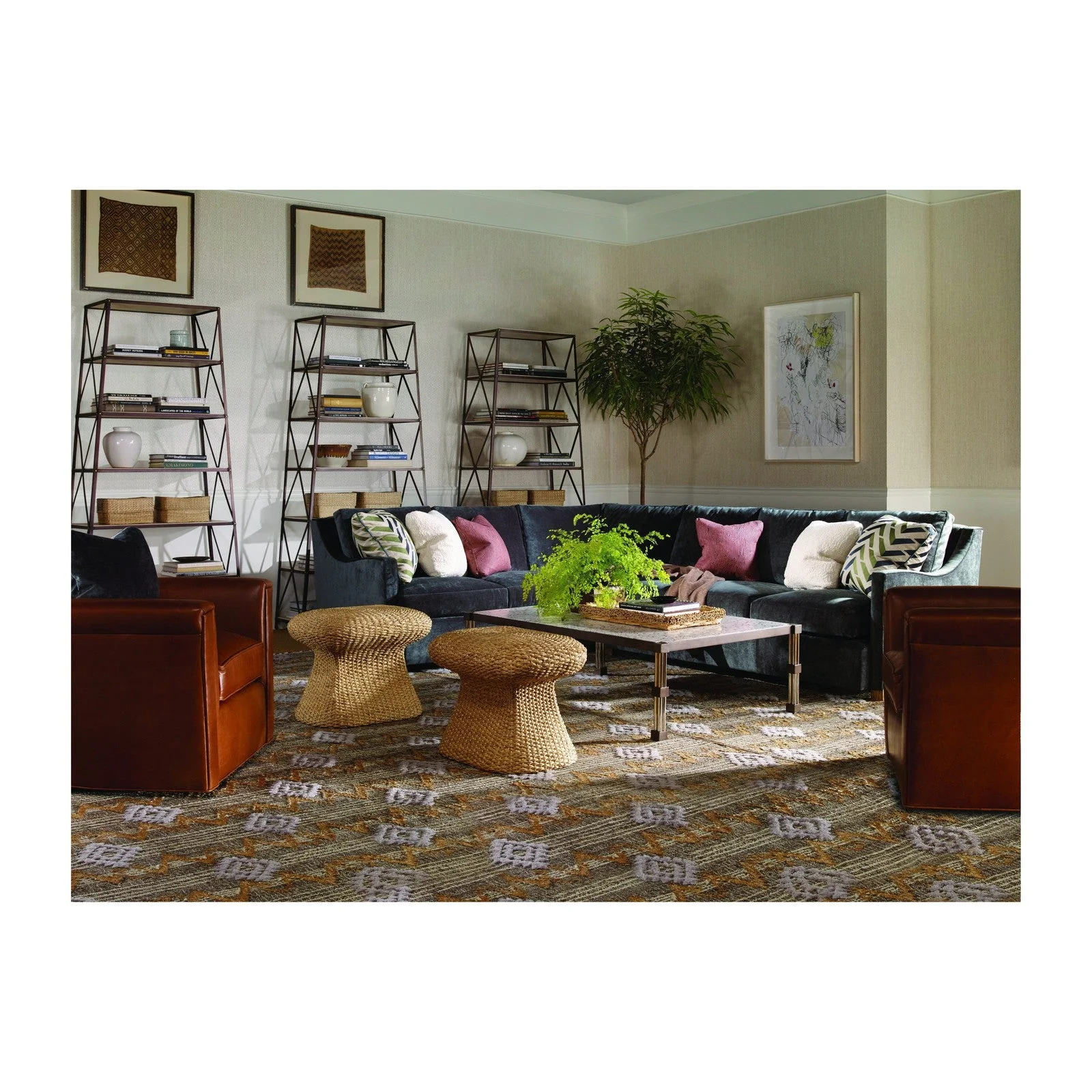 Century Furniture Warren Ottoman - Image 3
