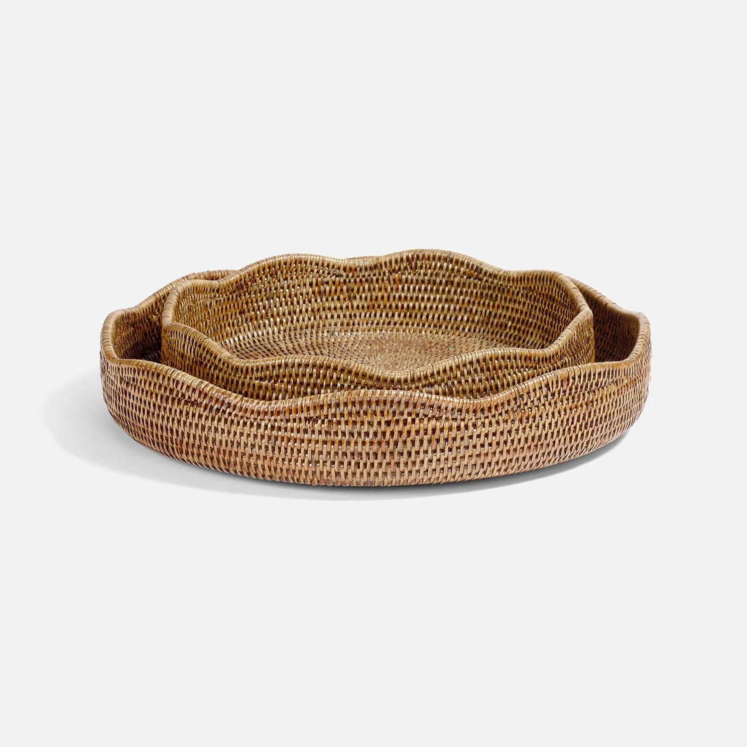 Chianna Rattan Tray - Set of 2 - Image 3