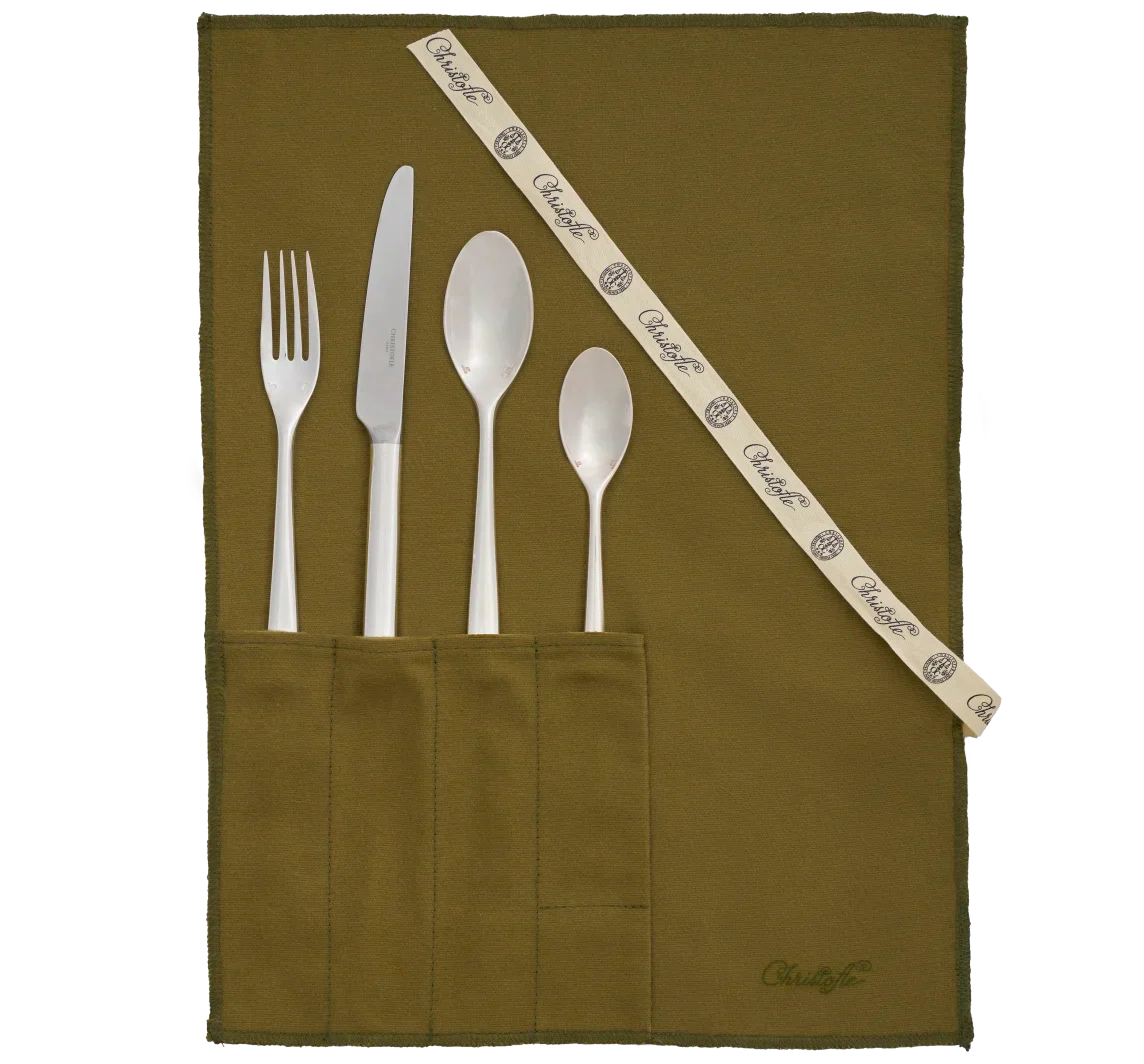 Christofle Mood Silver-Plated Medium Individual Flatware Set - Image 3