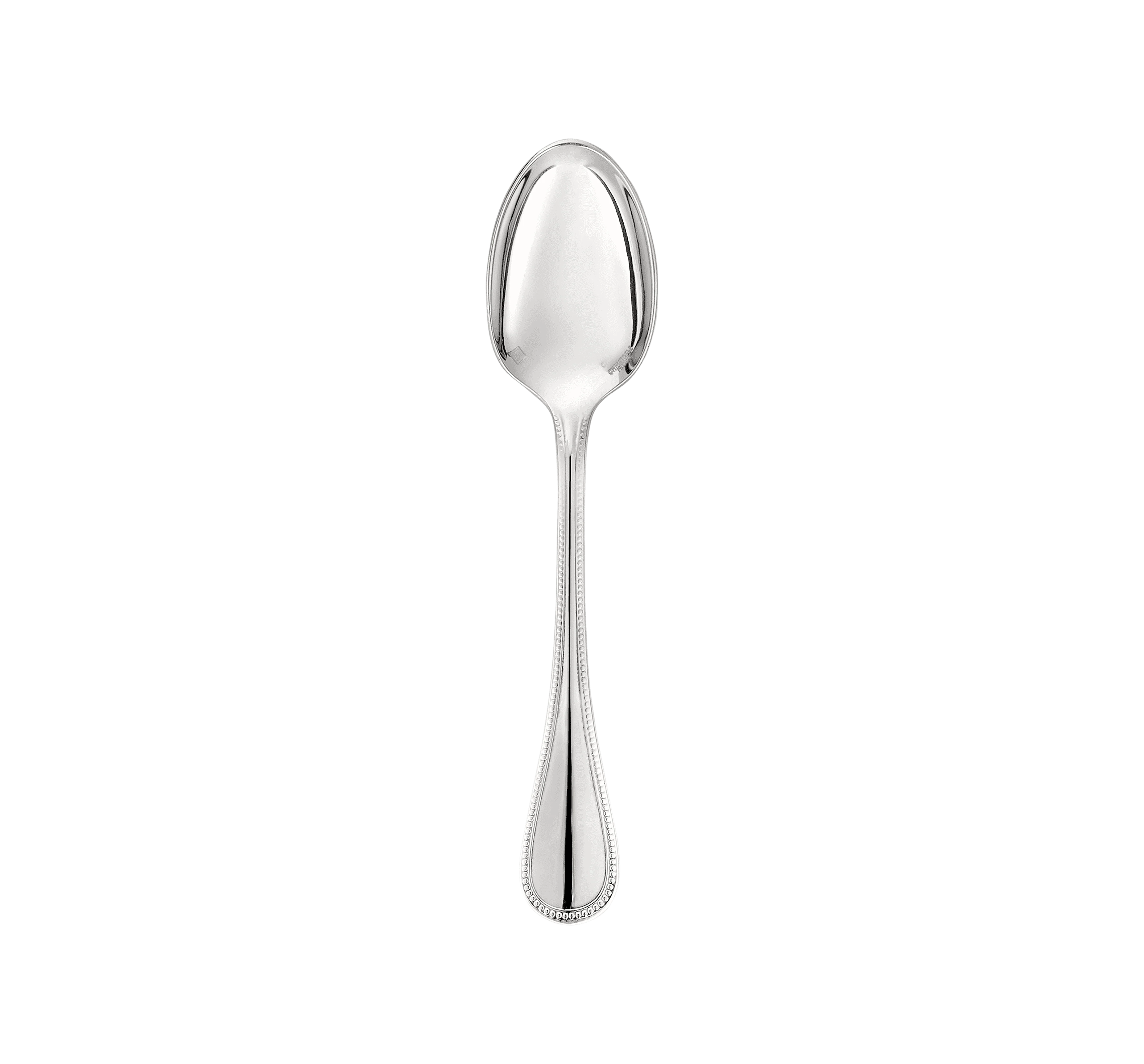 Christofle Perles Silver-Plated Espresso Spoon