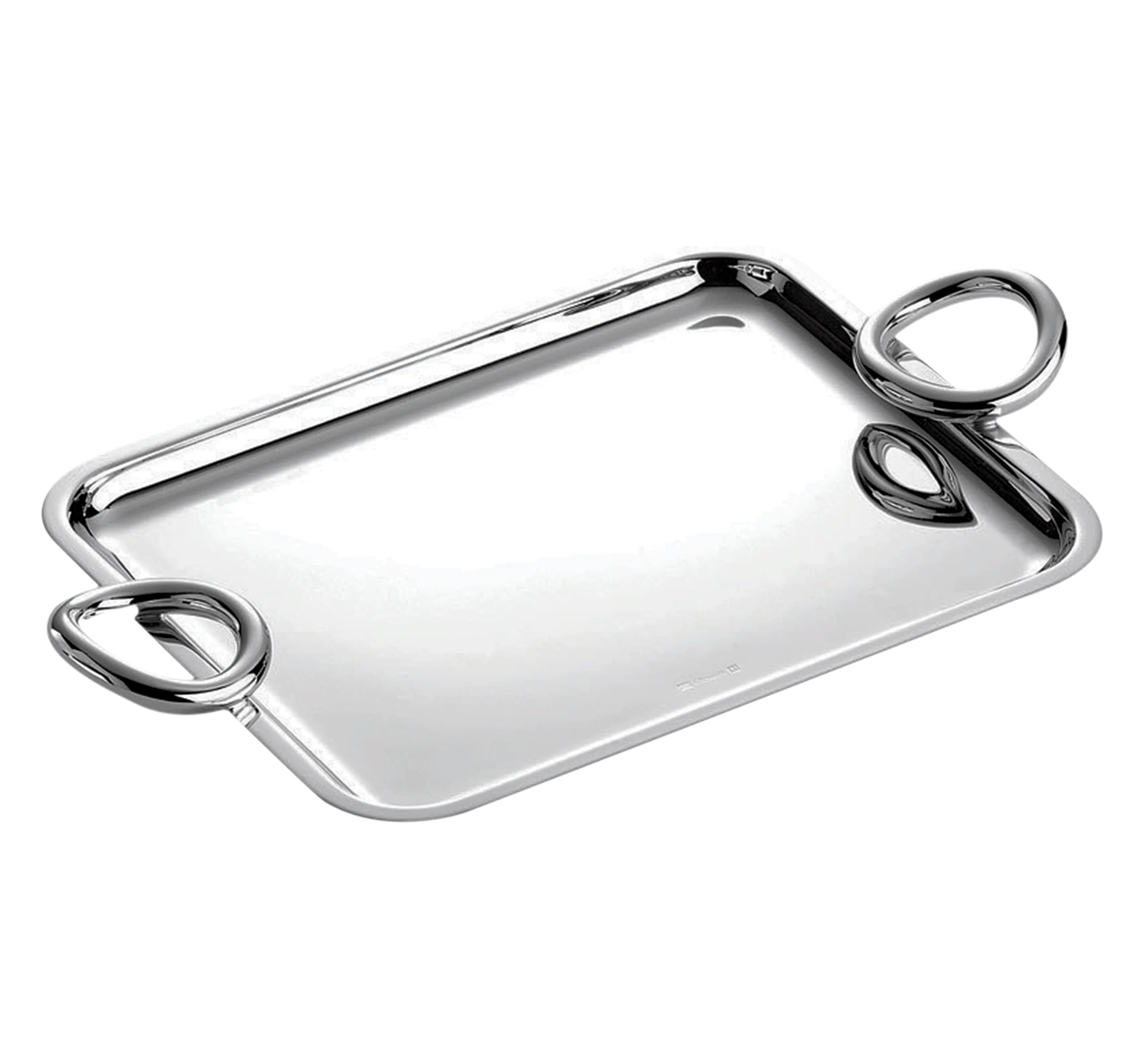 Christofle Vertigo Small Silver-Plated Tray