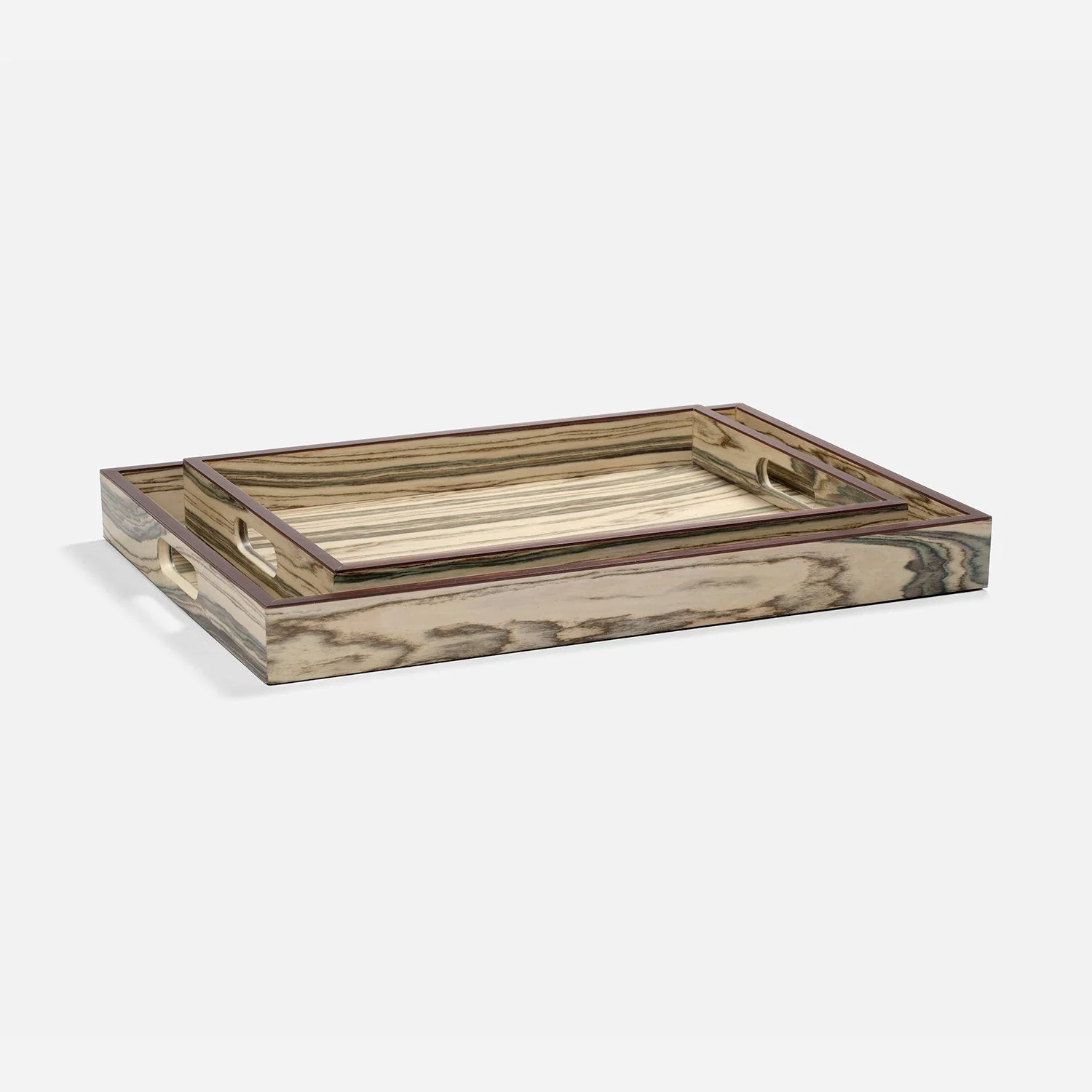 Clement Veneer Tray - Set of 2 - Image 2