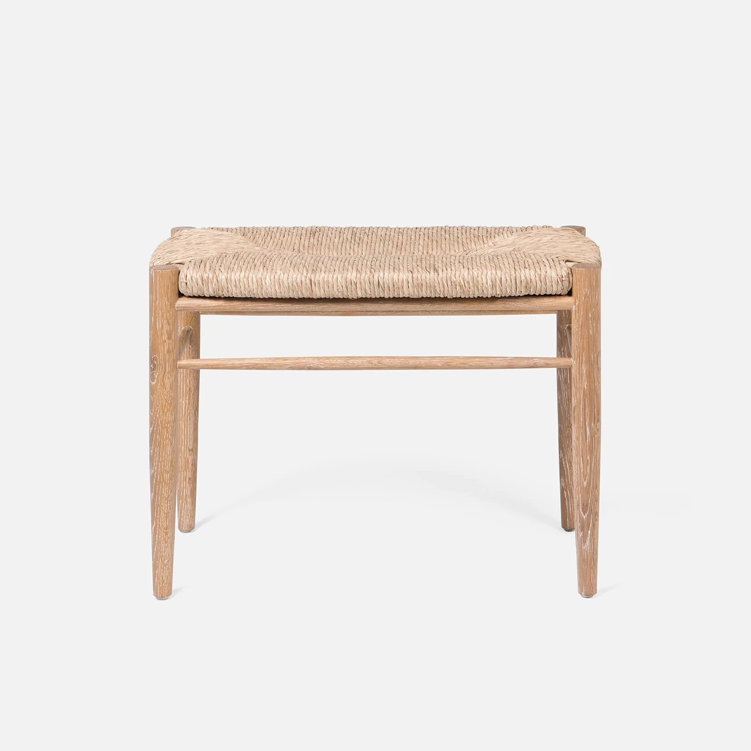 Colwyn Woven Rush Bench - Image 14