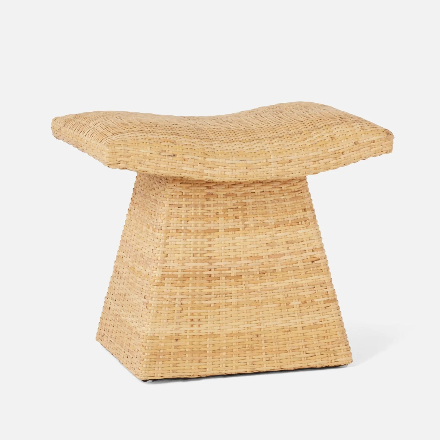 Connie Natural Rattan Bench - Image 4