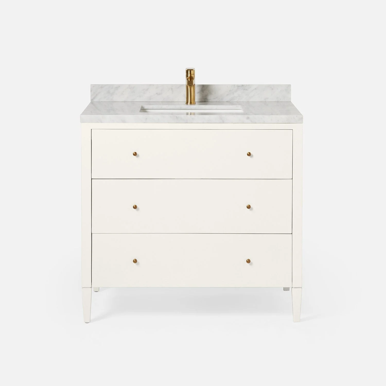 Conrad 36" Freestanding Vanity Base Only - Image 4