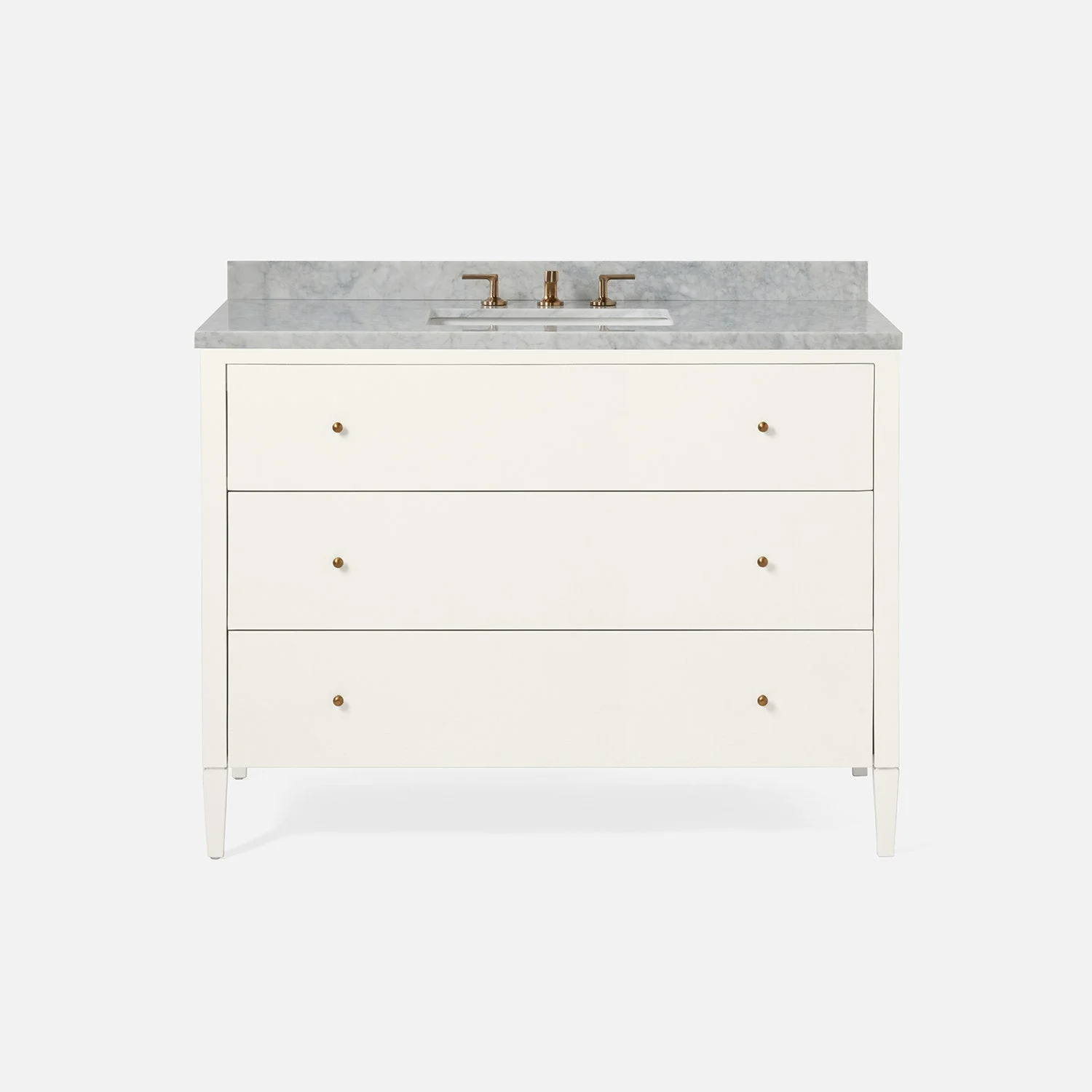 Conrad 48" Freestanding Vanity Base Only - Image 4