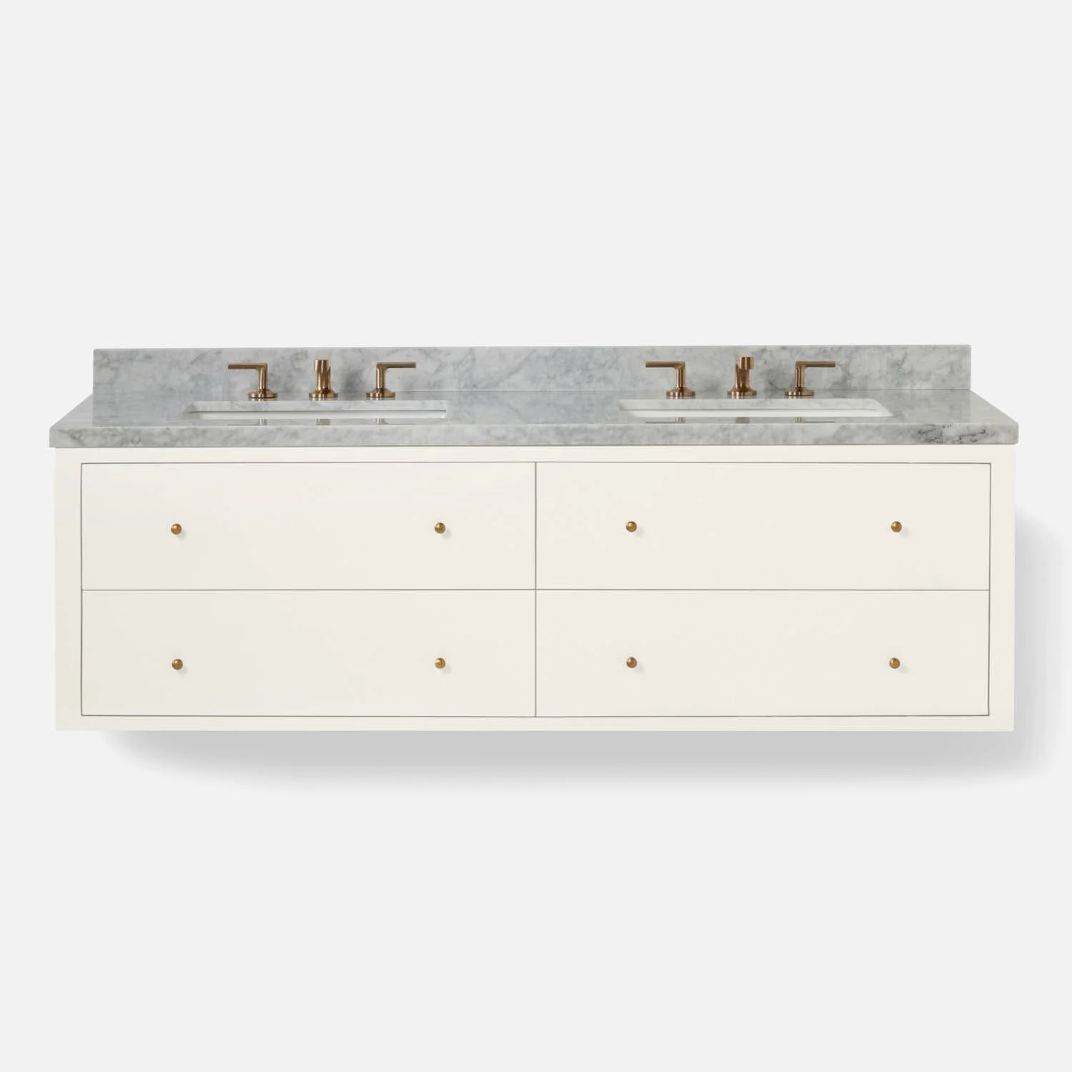 Conrad 60" Floating Vanity Base Only - Image 4