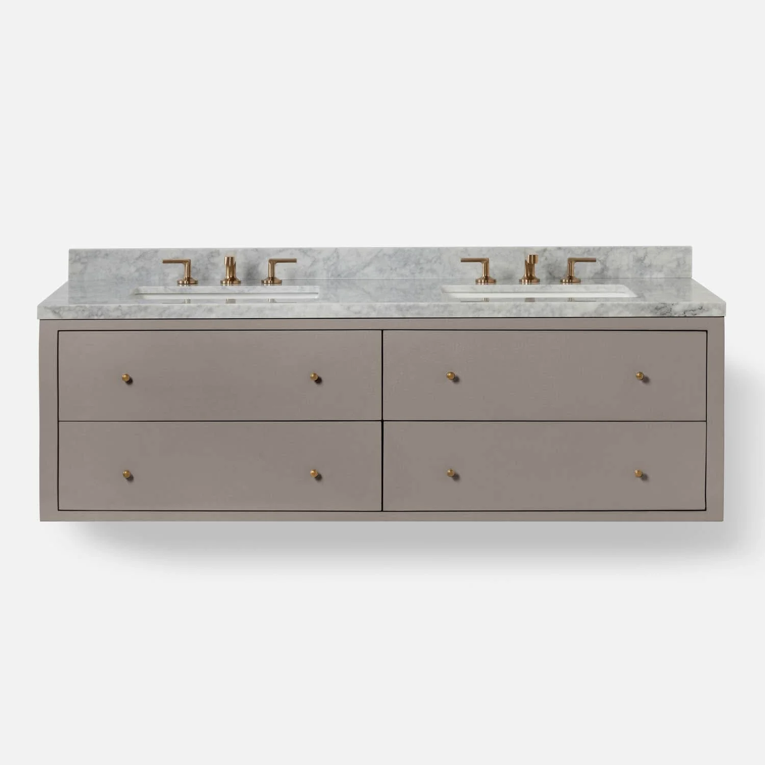 Conrad 60" Floating Vanity Base Only - Image 5