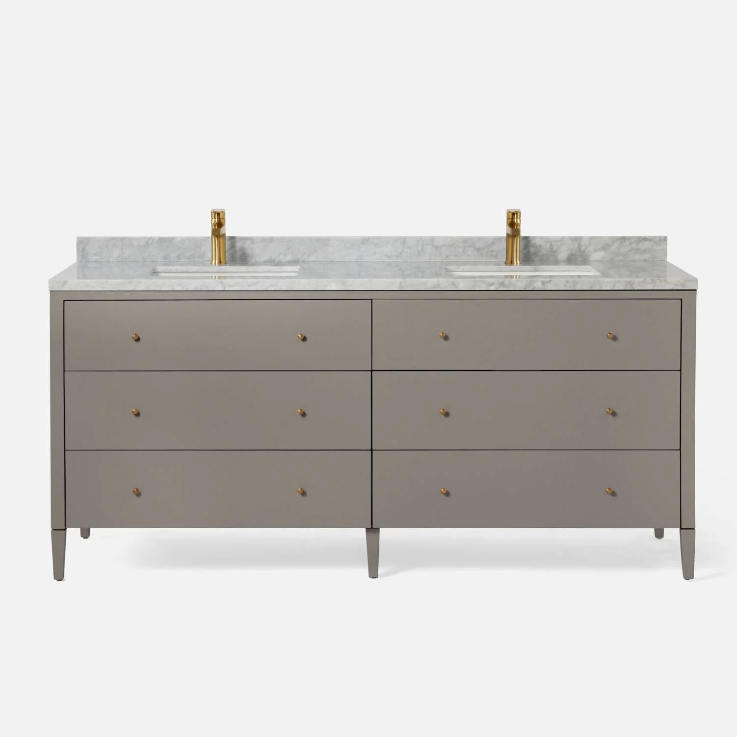 Conrad 72" Freestanding Vanity Base Only - Image 13
