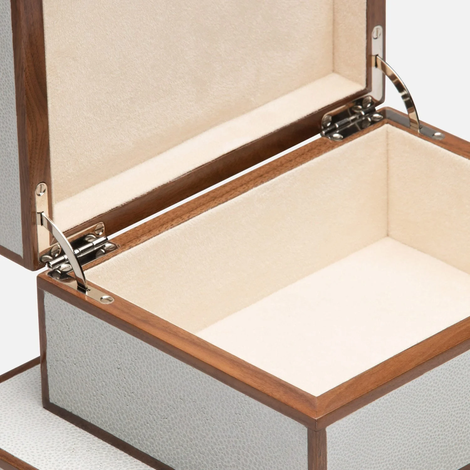 Cooper Faux Shagreen Box - Set of 2 - Image 10