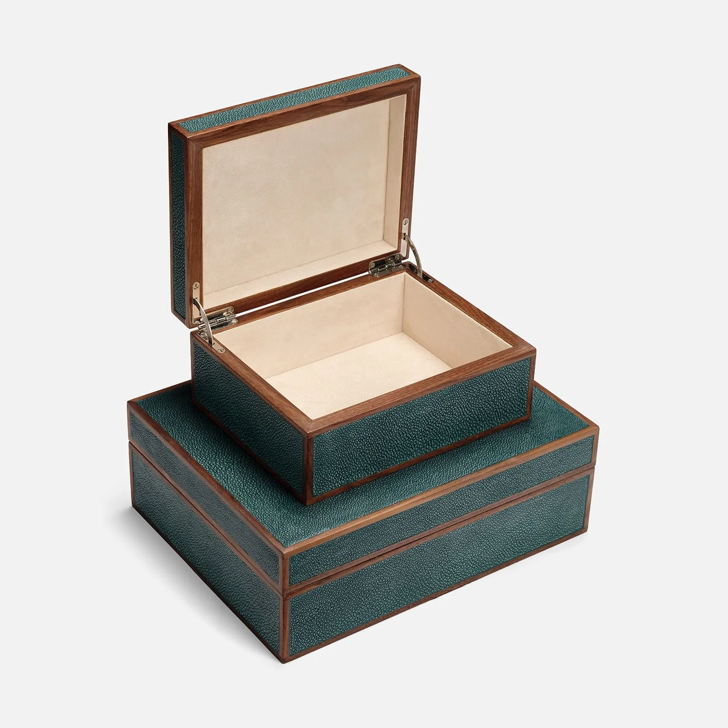 Cooper Faux Shagreen Box - Set of 2 - Image 18