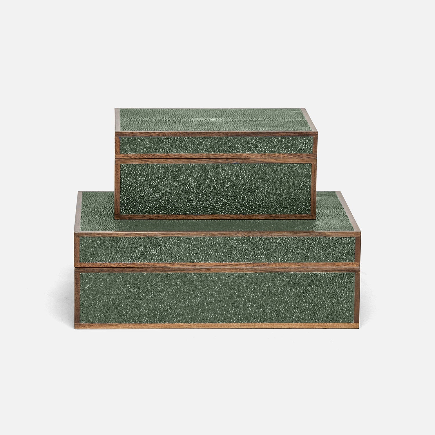Cooper Faux Shagreen Box - Set of 2 - Image 22