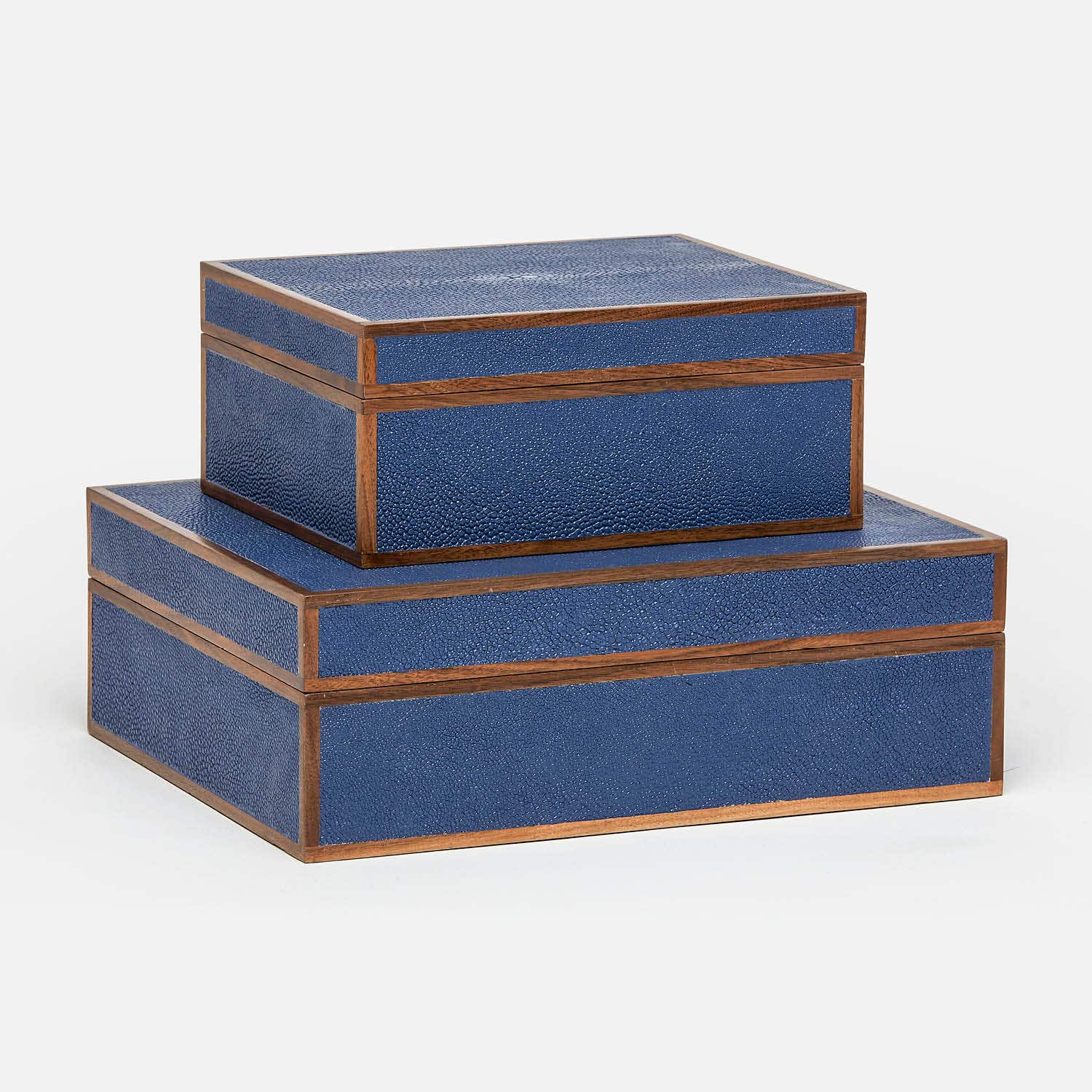 Cooper Faux Shagreen Box - Set of 2 - Image 23
