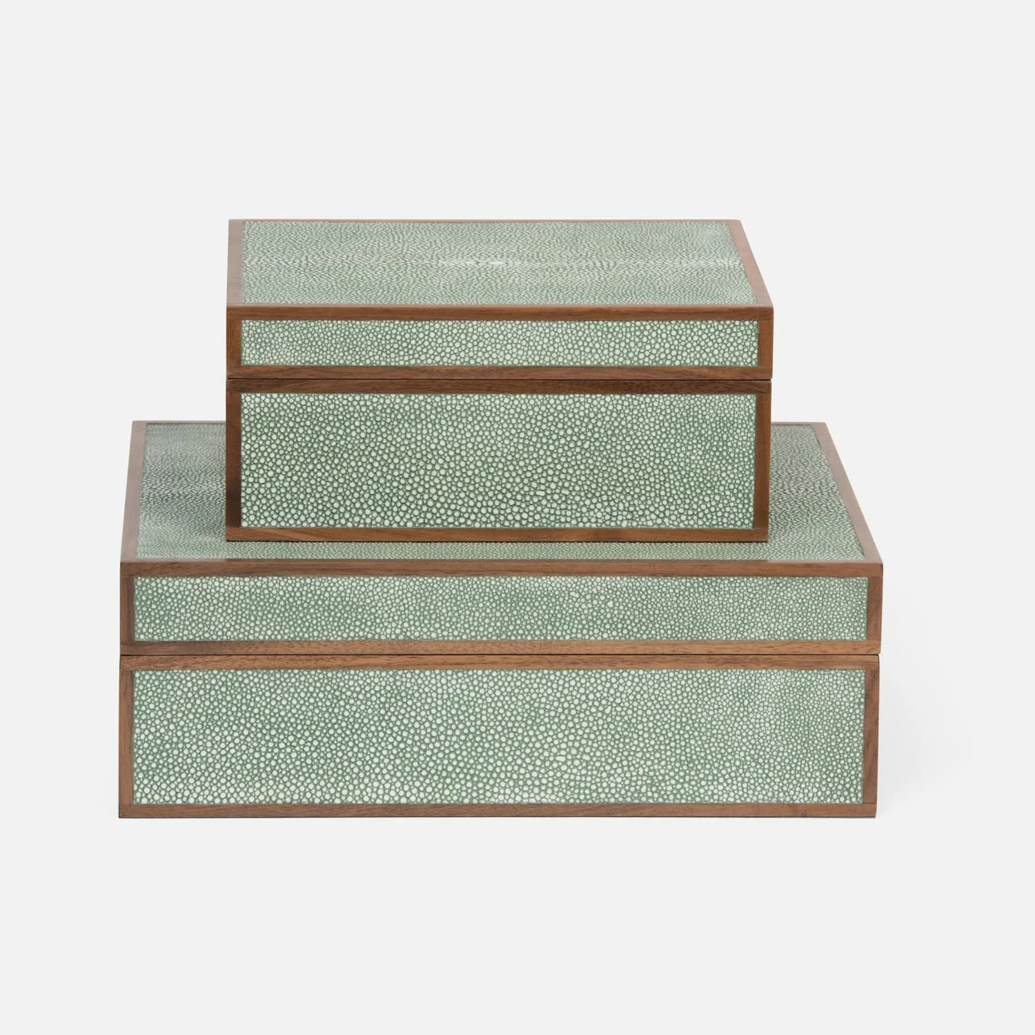 Cooper Faux Shagreen Box - Set of 2 - Image 28