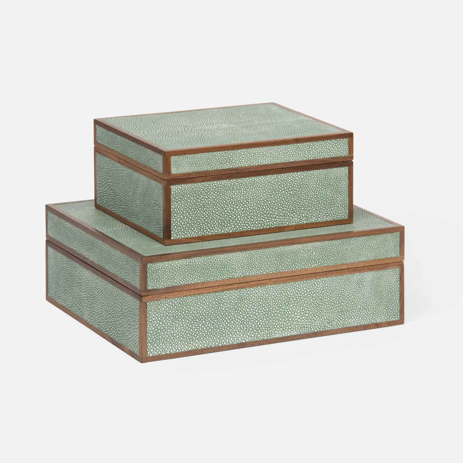 Cooper Faux Shagreen Box - Set of 2 - Image 29