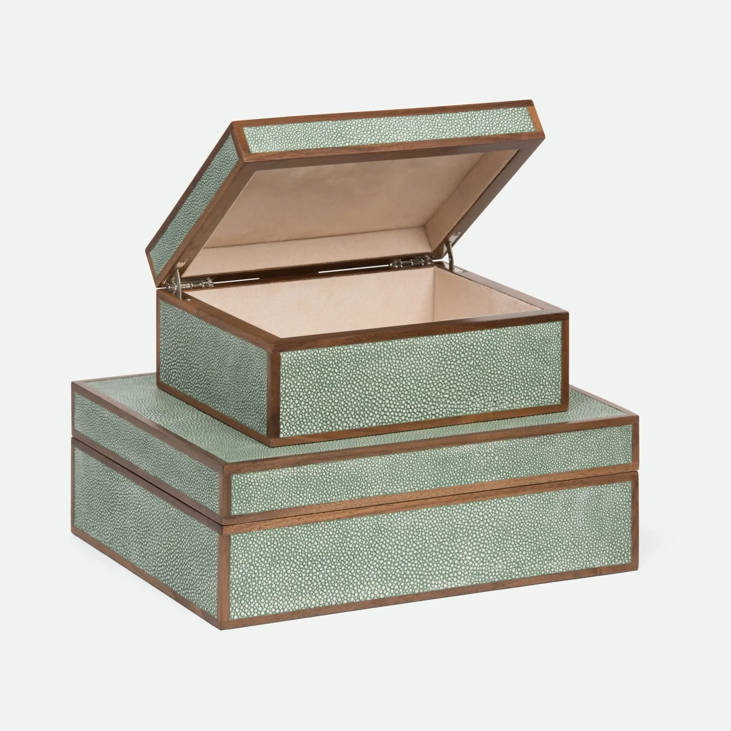 Cooper Faux Shagreen Box - Set of 2 - Image 30