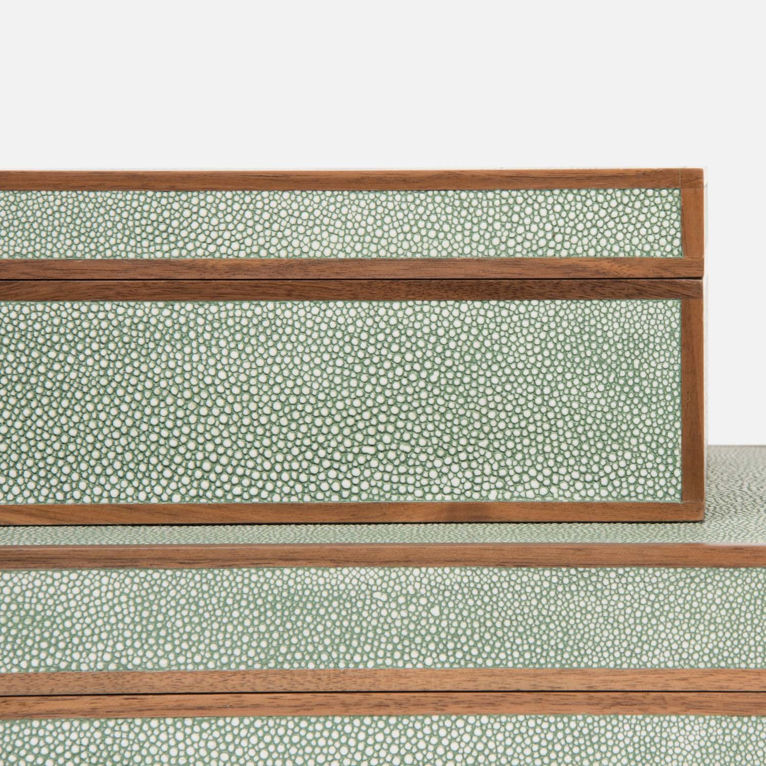 Cooper Faux Shagreen Box - Set of 2 - Image 32