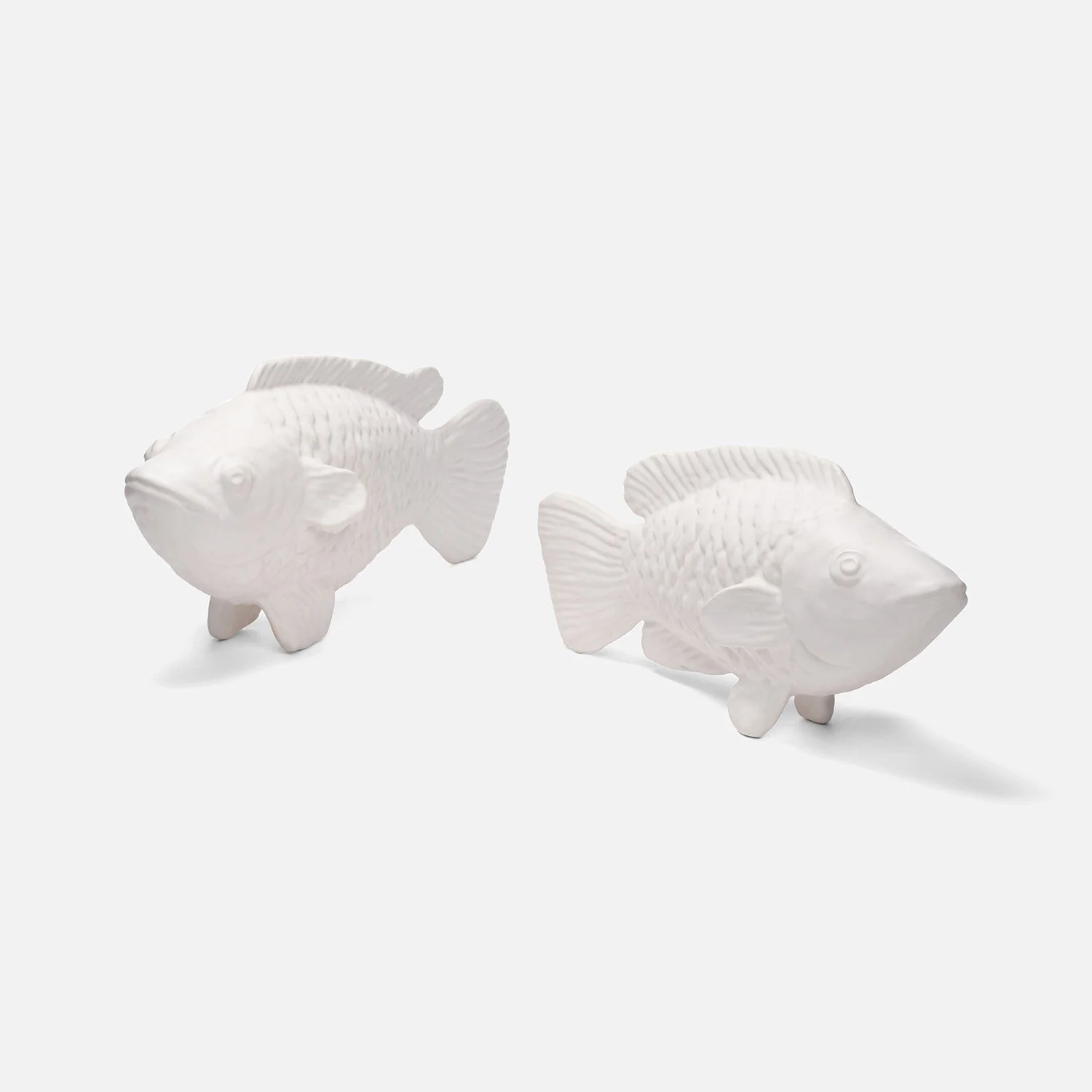 Crawford Resin Fish Sculpture - Set of 2 - Image 12