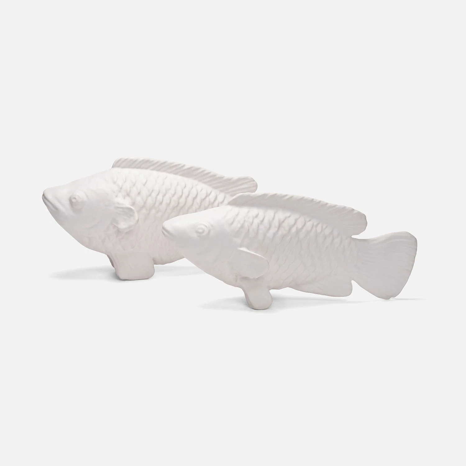 Crawford Resin Fish Sculpture - Set of 2 - Image 16