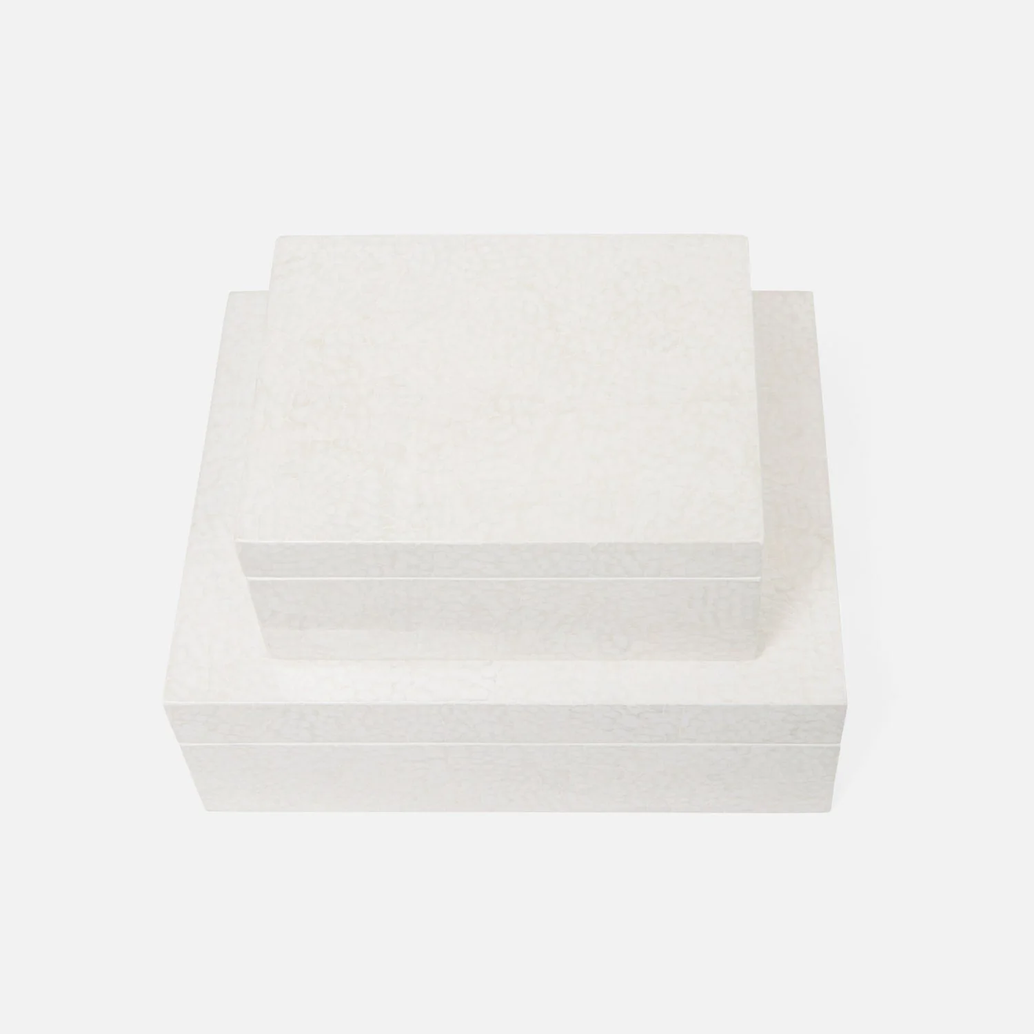 Della Handcrafted Eggshell Box - Set of 2 - Image 15