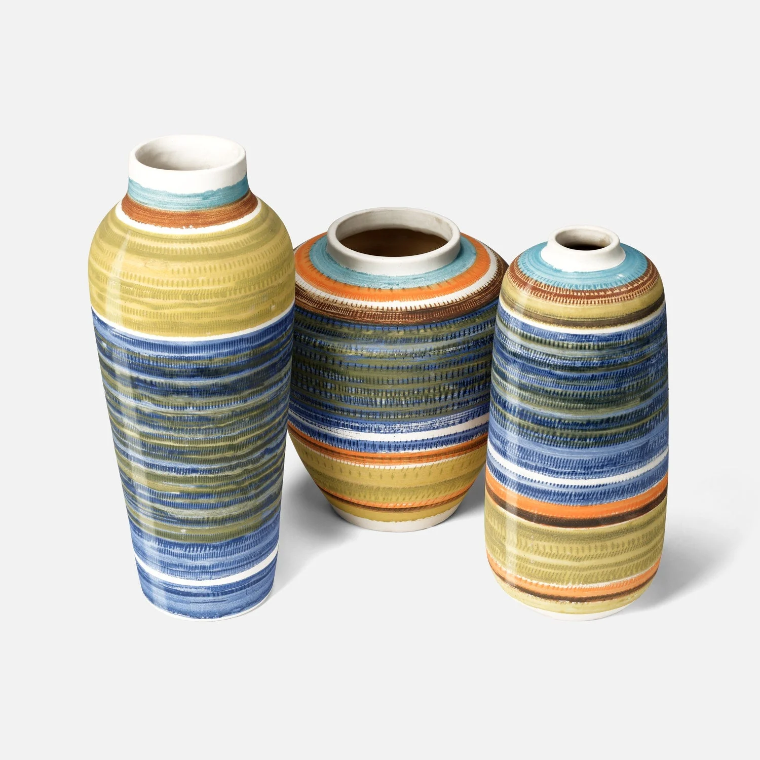 Delta Ceramic Vase - Set of 3 - Image 4