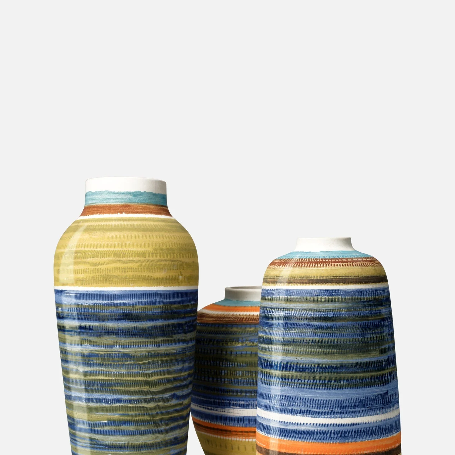 Delta Ceramic Vase - Set of 3 - Image 5