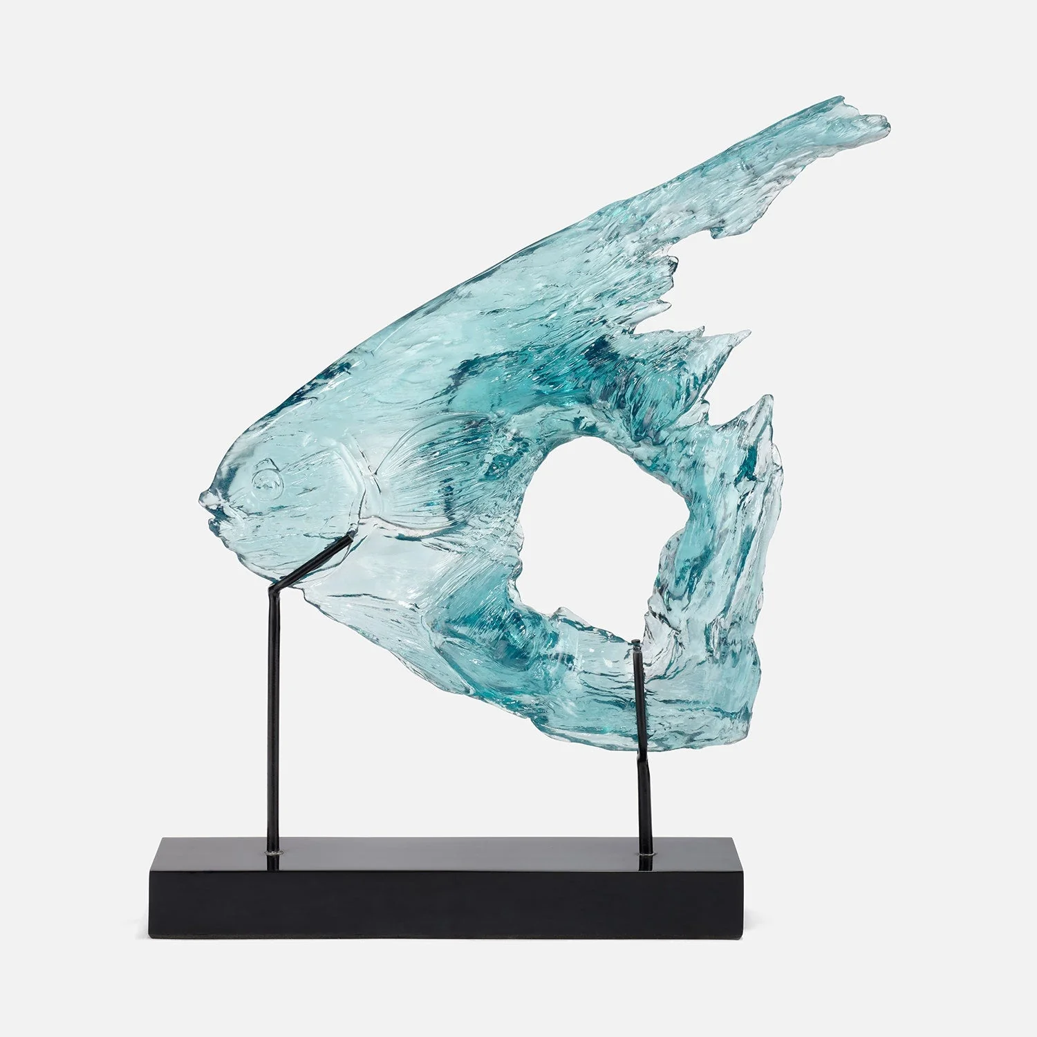 Eliam III Resin Fish Sculpture - Set of 3 - Image 4