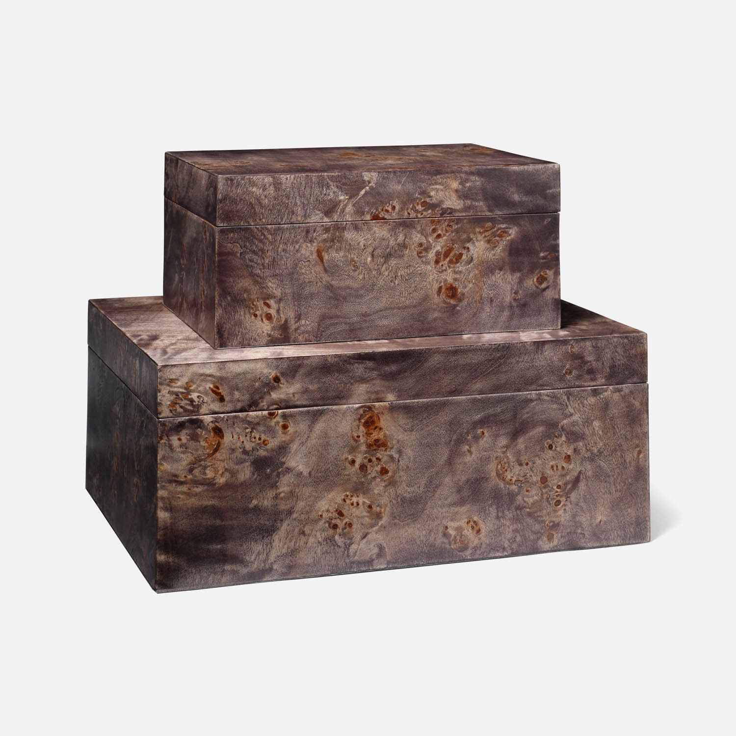 Elita Mappa Burl Box - Set of 2 - Image 2